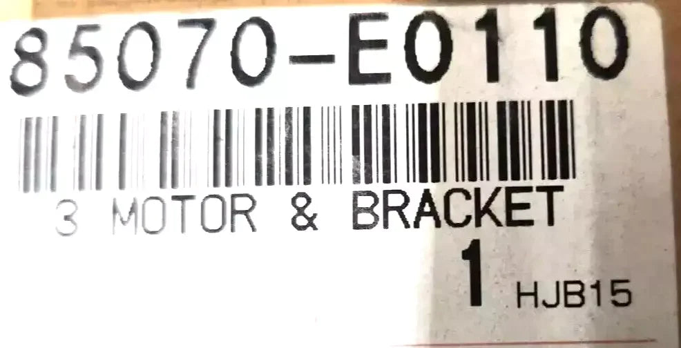 85070-E0110 Genuine Hino Wiper Motor & Bracket