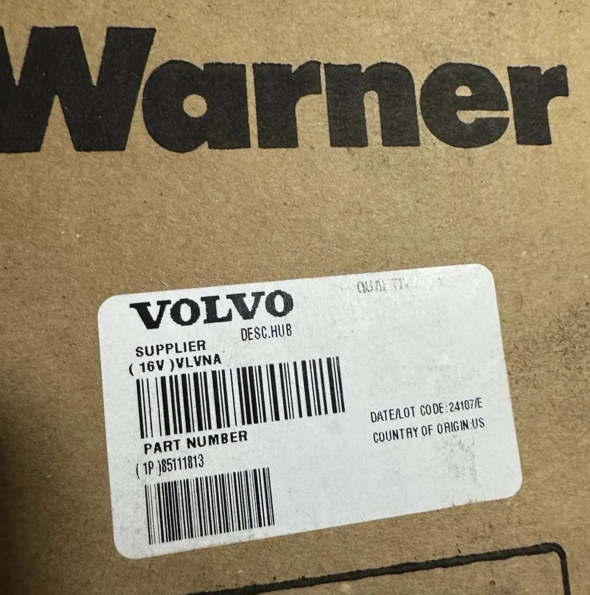 85111809 Genuine Volvo Engine Cooling Fan Hub