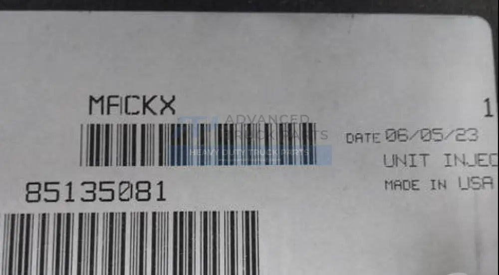 85135081 Genuine Mack Injector Kit - Injector Kits