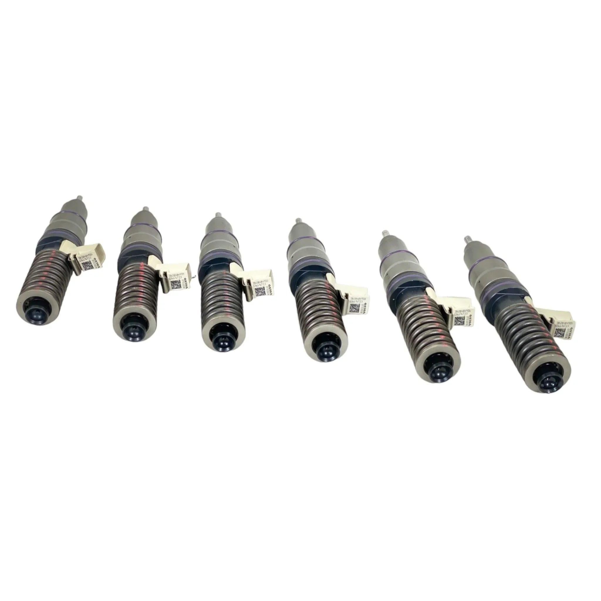 85144091 Genuine MackKit Injectors Set Of Six 6 For Mack Volvo D13F 13.0L