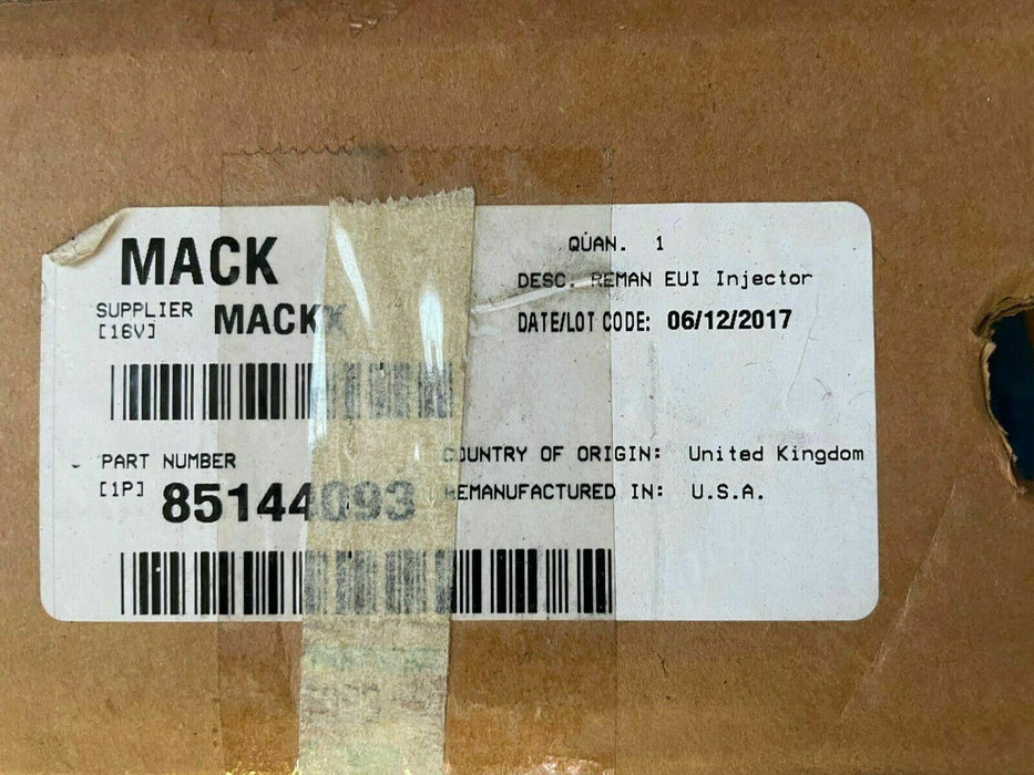 85144093 Genuine Mack® Injectors Set Of Six 6 For D13 Mp8 - ADVANCED TRUCK PARTS