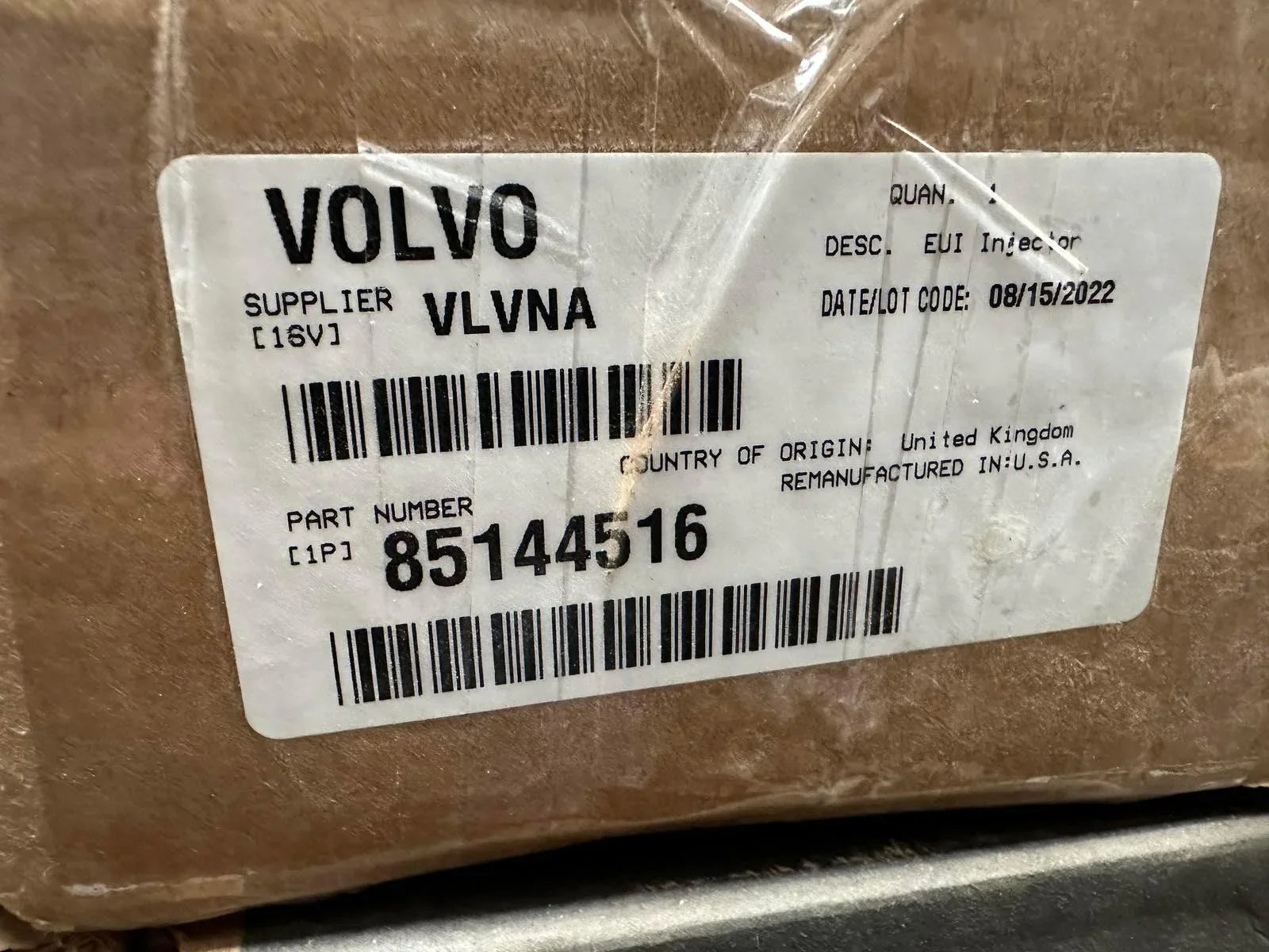 BEBE4L15001 Genuine Volvo Injectors Set Of Six 6 For Volvo D11 Mack Mp7