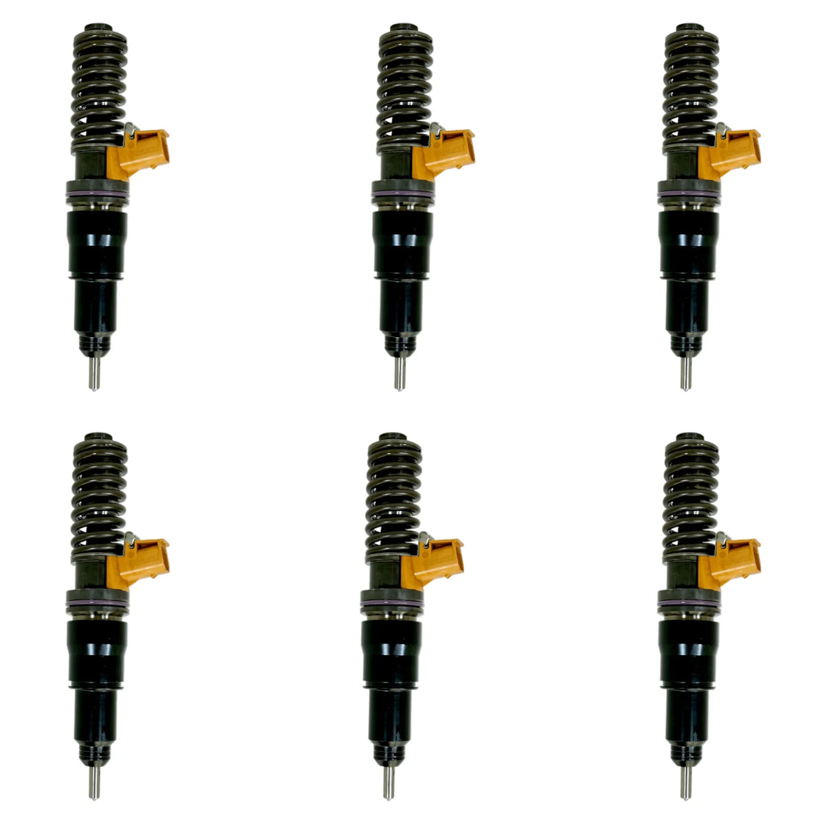 BEBE4L15001 Genuine Volvo Injectors Set Of Six 6 For Volvo D11 Mack Mp7