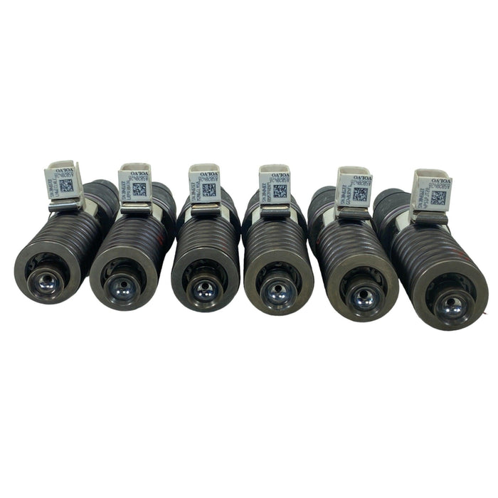 85144518 Genuine Volvo® Injector Set Of Six 6 For Volvo D13 - ADVANCED TRUCK PARTS