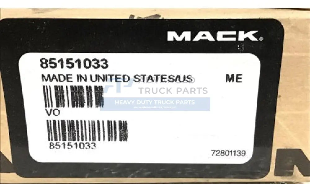 85151033 Genuine Mack E7 E-tech Upper Head Gasket Kit