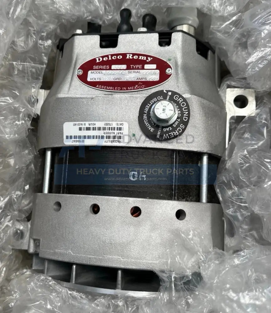 8600473 Genuine Delco Remy Alternator 55SI 420A - Alternators