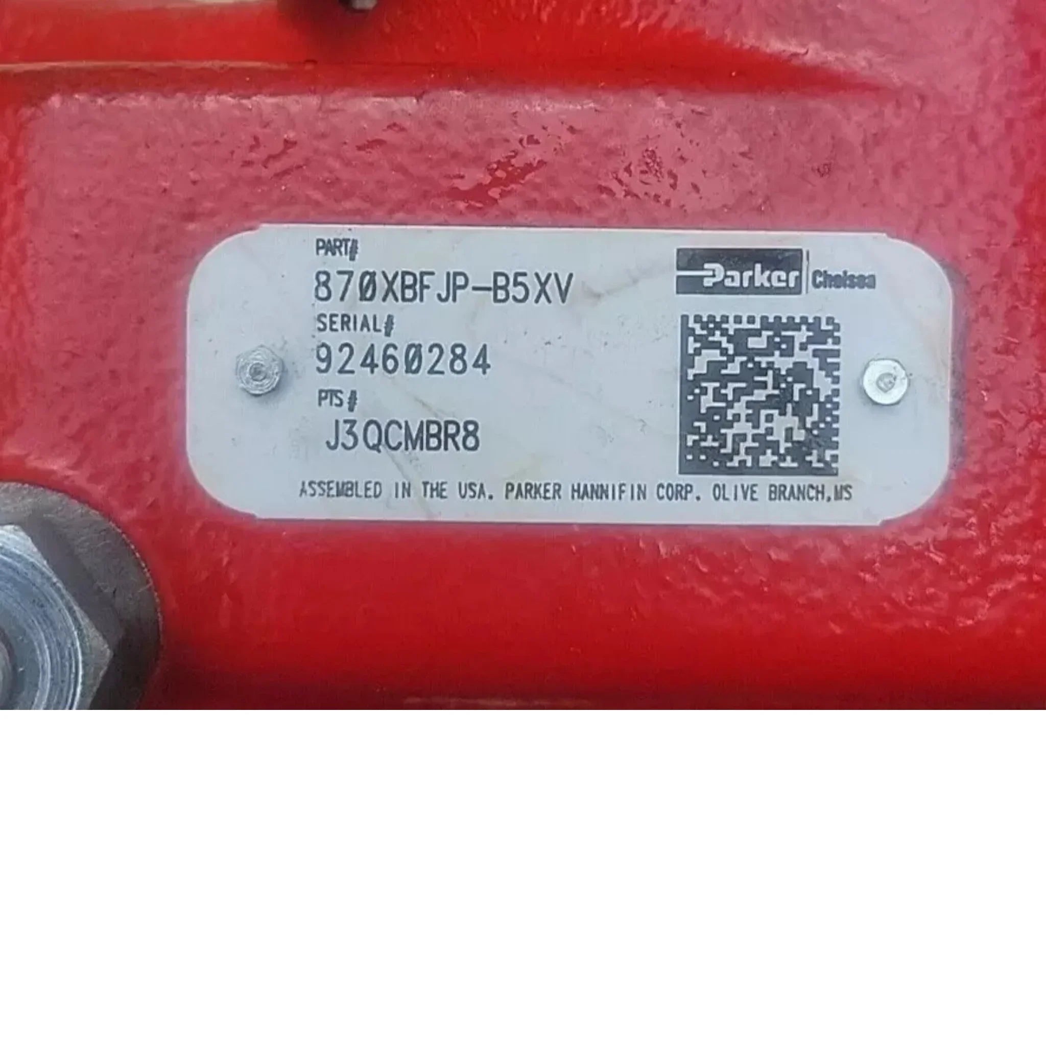 870XBFJPB5XV Genuine Parker PTO Power Take Off