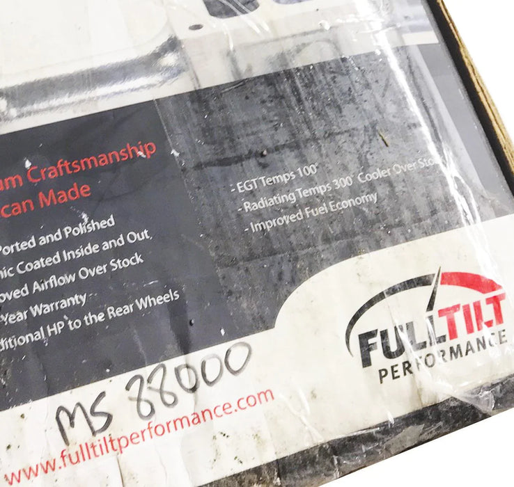 88000 Full Tilt Performance Exhaust Manifold Ceramic Coated For Cat