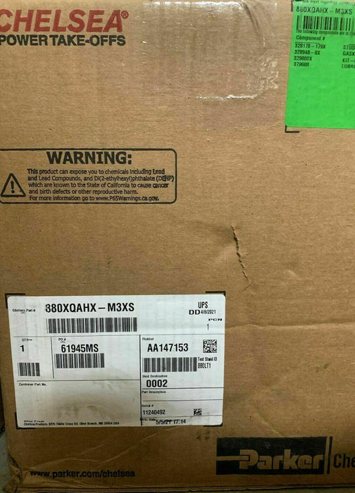 880Xqahx-M3Xs Parker Chelsea Pto Power Take Off Unit Assembly 880 Series