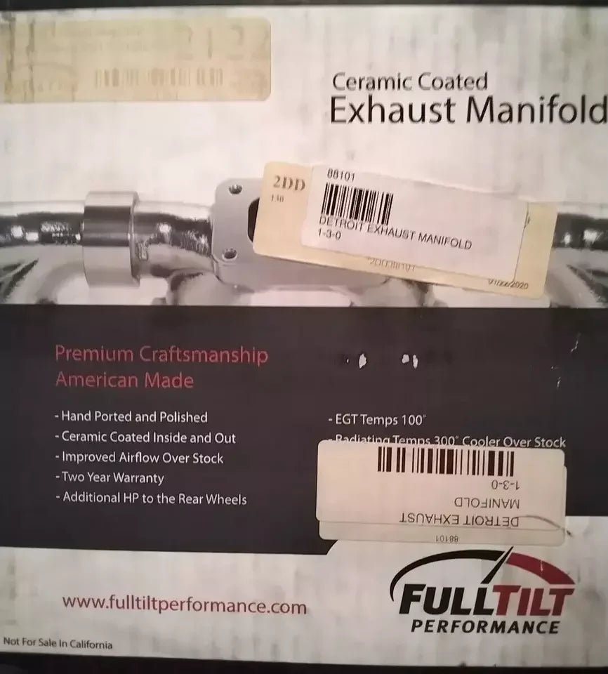 88101 Genuine Full Tilt Exhaust Manifold