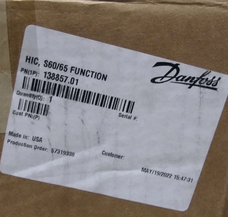 88782Gt Genuine Danfoss Hic Hydraulic Integrated Circuit Function Manifold