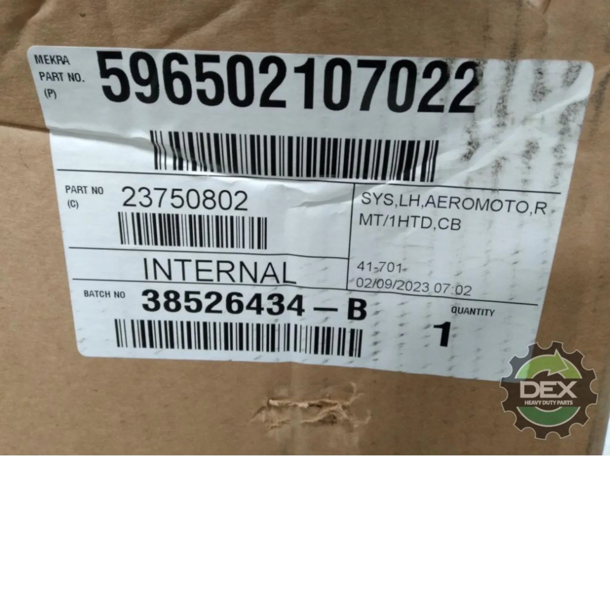 23750802 Genuine Mack Mirror - Truck To Trailer