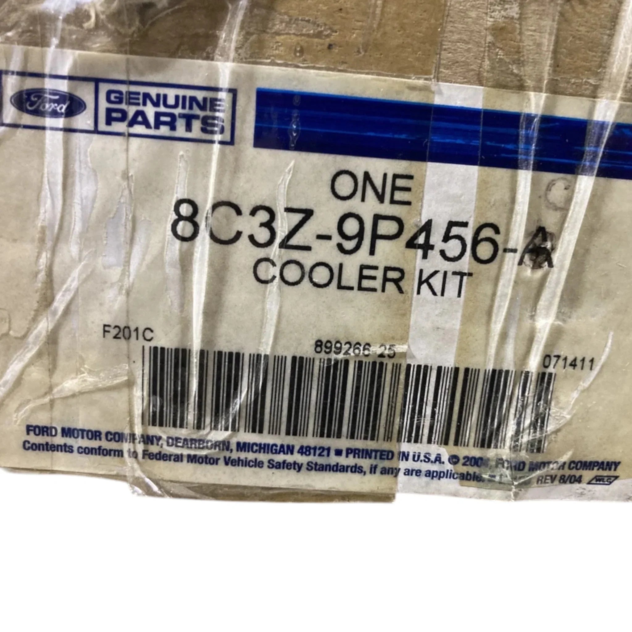 8C3Z9P456C Genuine Ford EGR Cooler