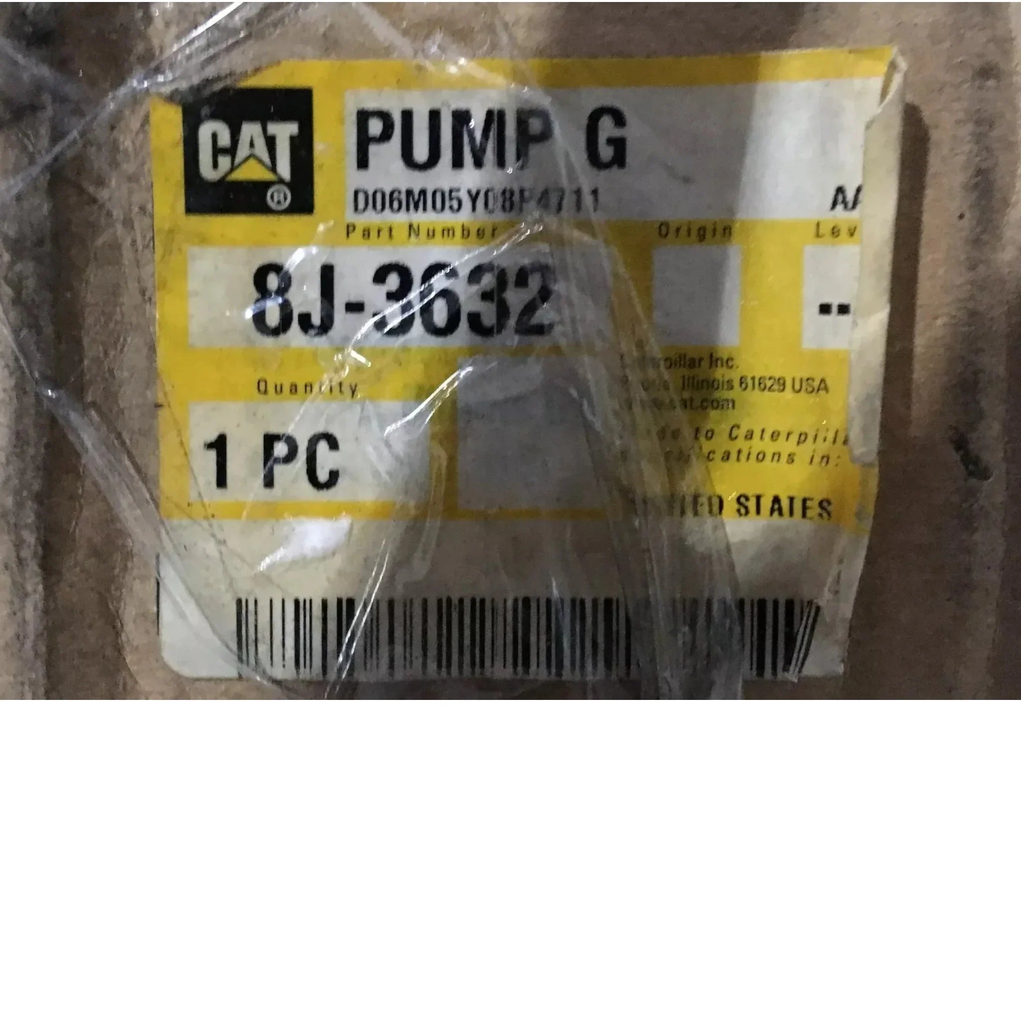 8J3632 Caterpillar Pump G