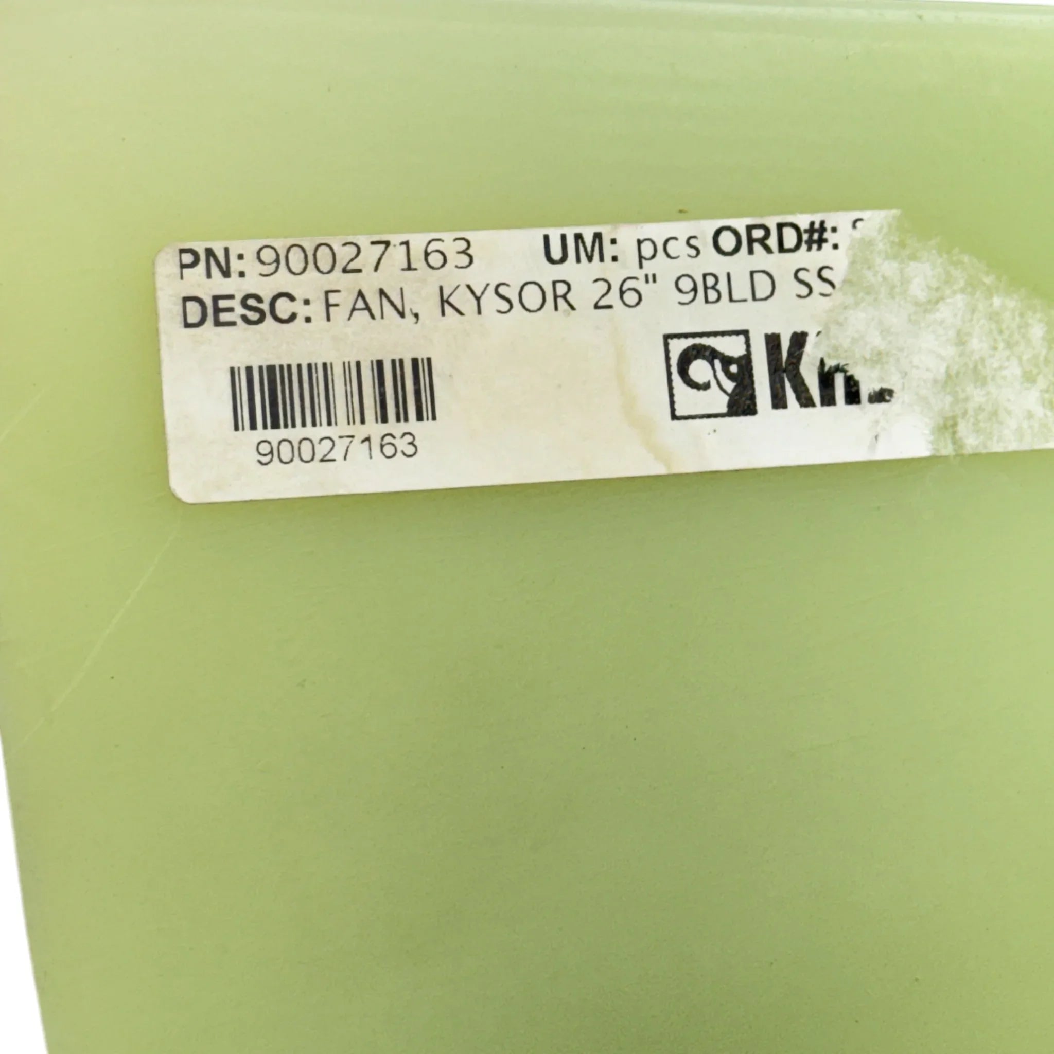 90027163 Genuine Kalmar Ottawa Fan Blade