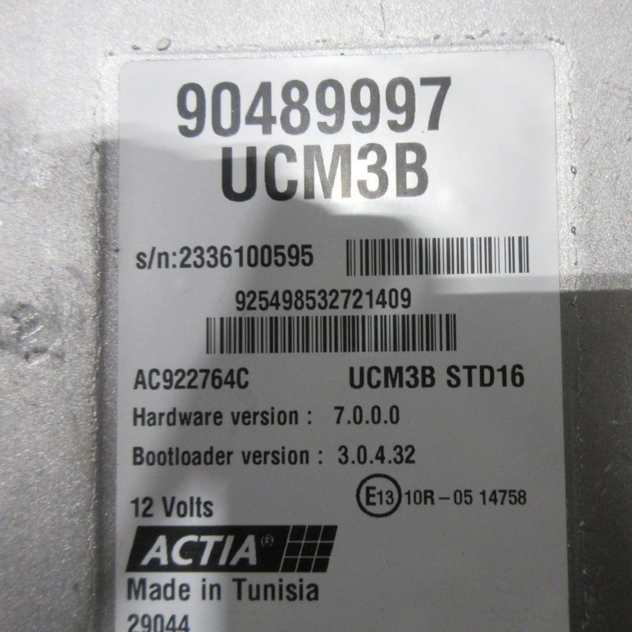 UCM3B Genuine CNH Industrial ECU Electronic Control Unit UCM3B
