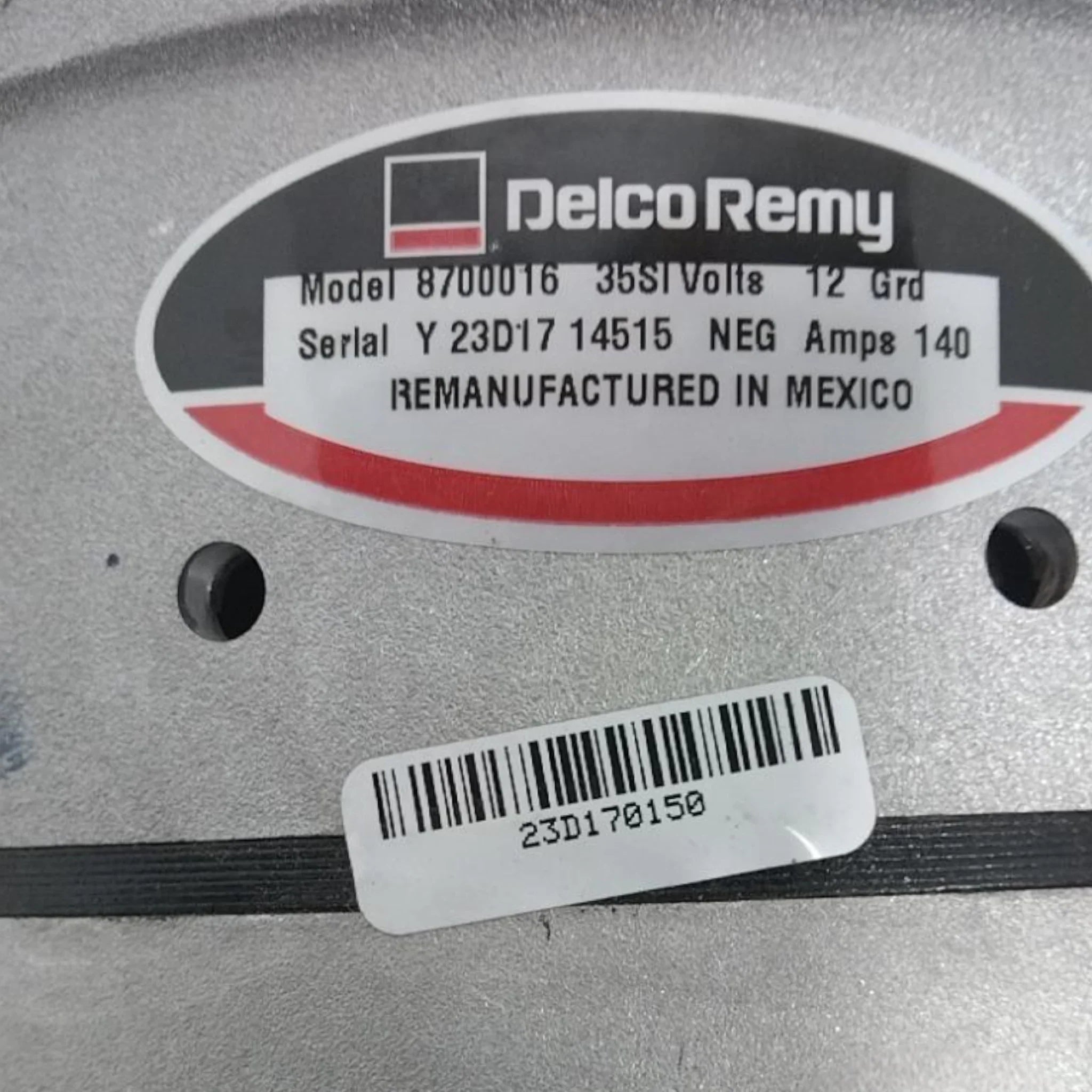 2132-8700016 Genuine Mack Alternator - Truck To Trailer