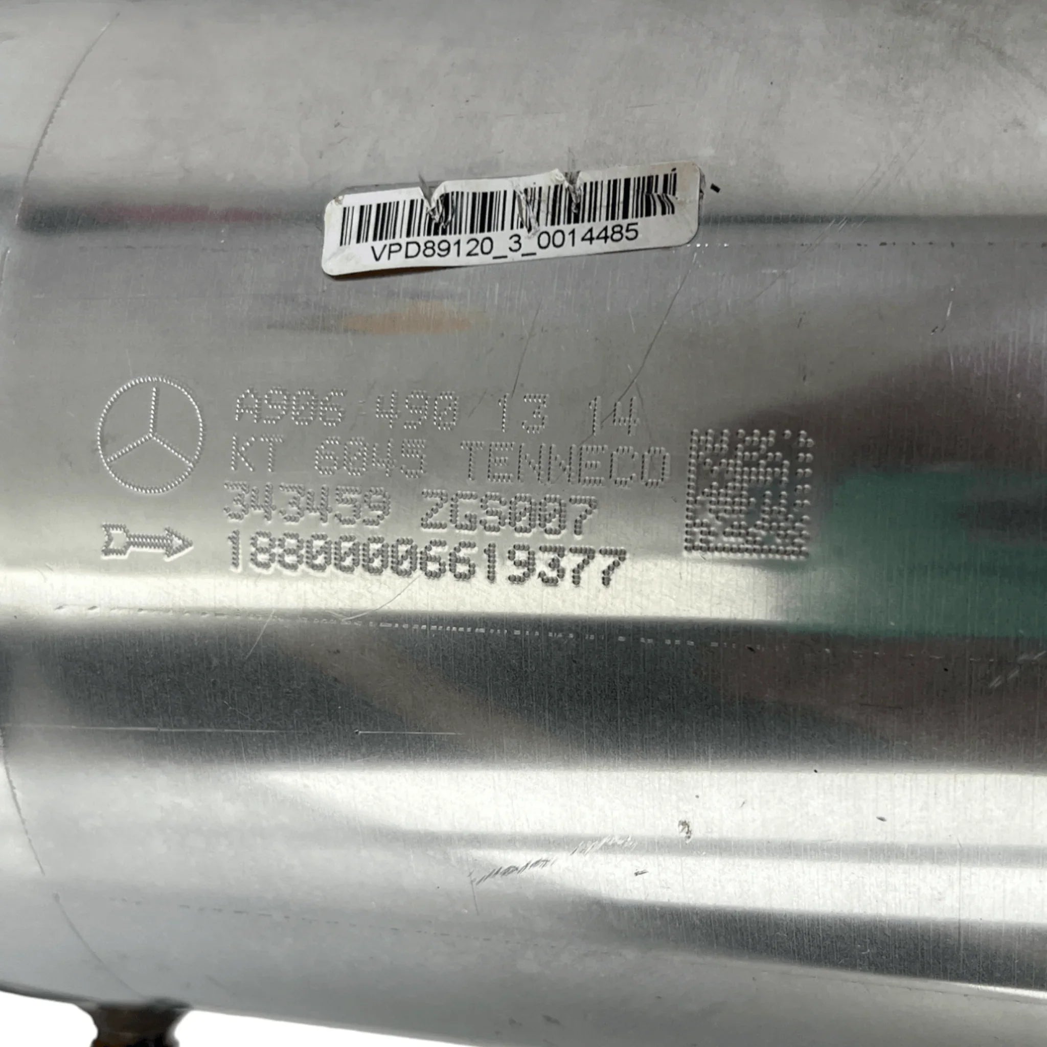 9064900600 Mercedes Exhaust System-Front Pipe For 16-17 Sprinter 3500 3.0L-V6