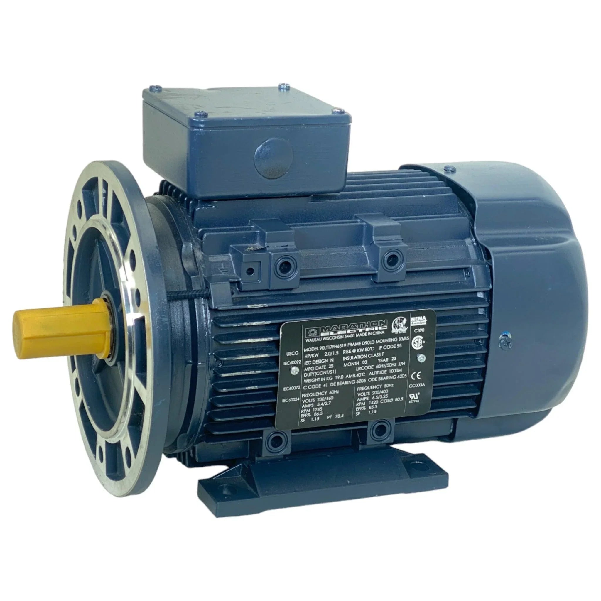 90LT17FH6519 Genuine Marathon Electric Motor