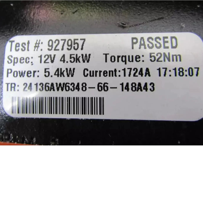 91-01-4168 Genuine Wilson Starter Motor 12V