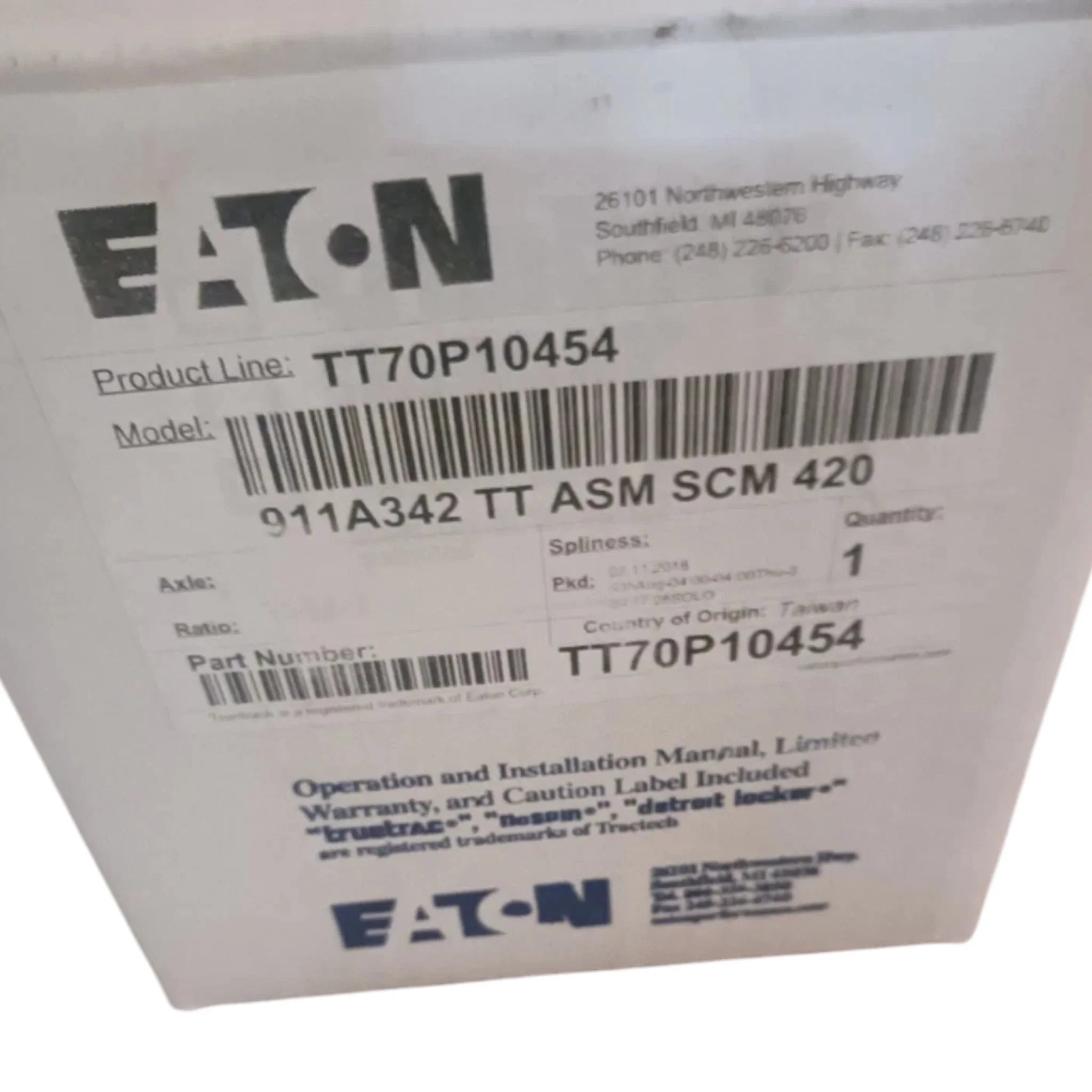 911A342 Genuine Eaton Differential
