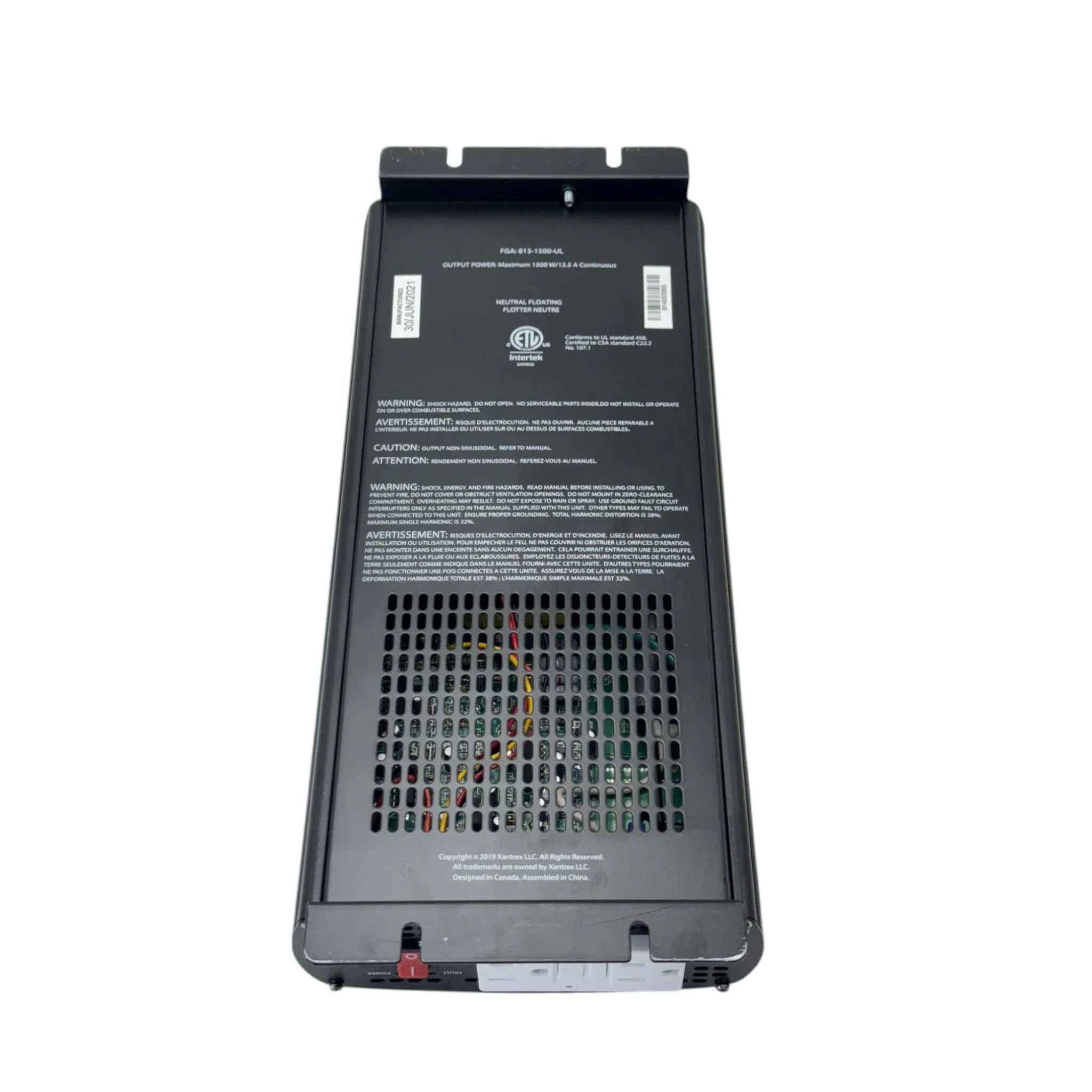 9201-0001-A-A Genuine Purkeys Inverter 1500 Watt 12V