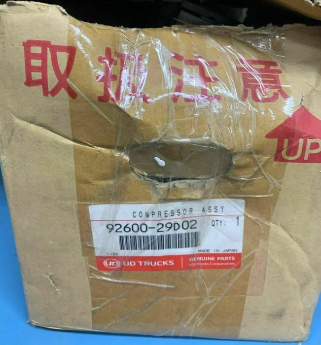 92600-29D02 Nissan Ud Diesel Truck A/C Ac Air Compressor