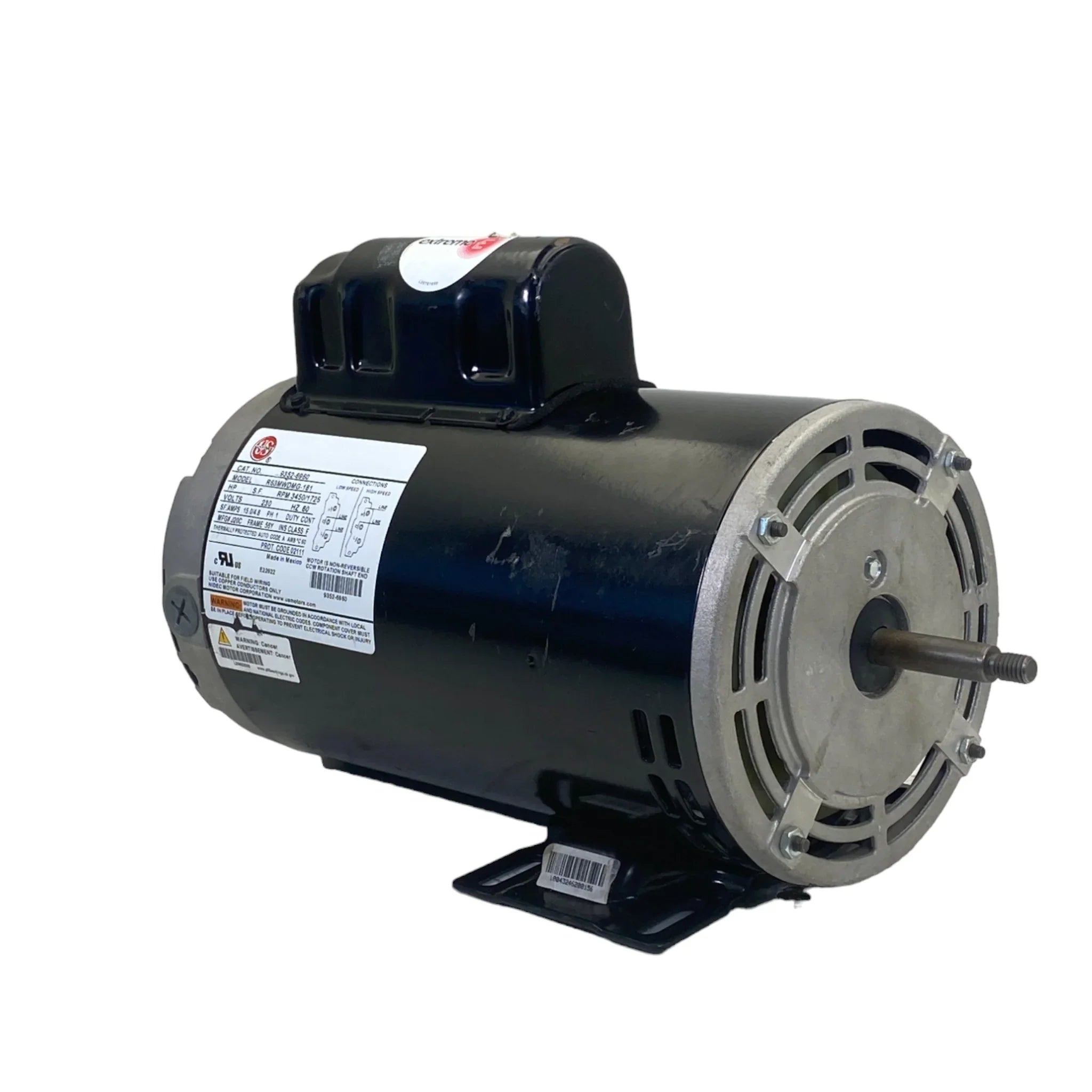 9352-6960 Us Motors Spa Motor R63Mwdmg-181 Model