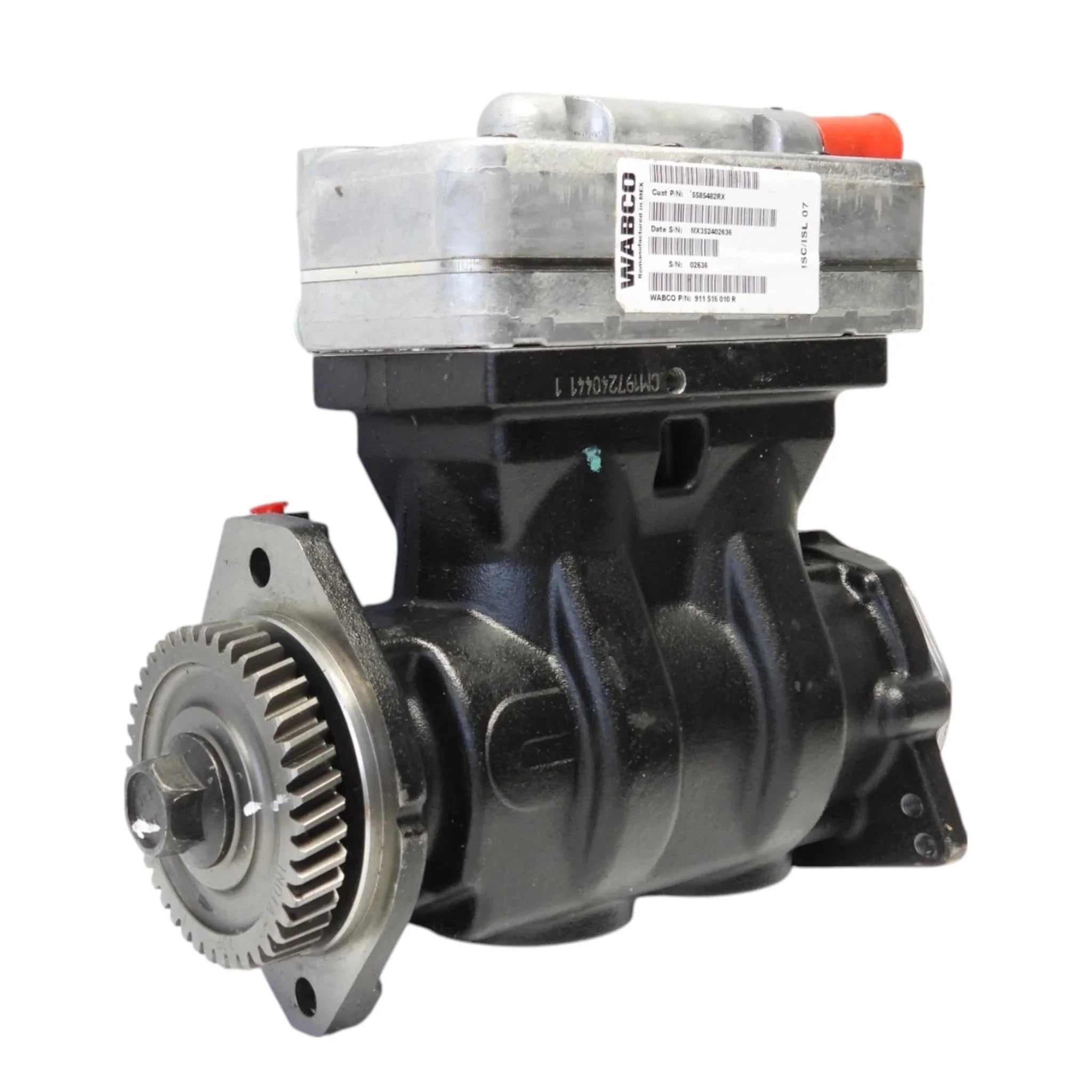 2500150001 Genuine Wabco Air Brake Compressor For Cummins