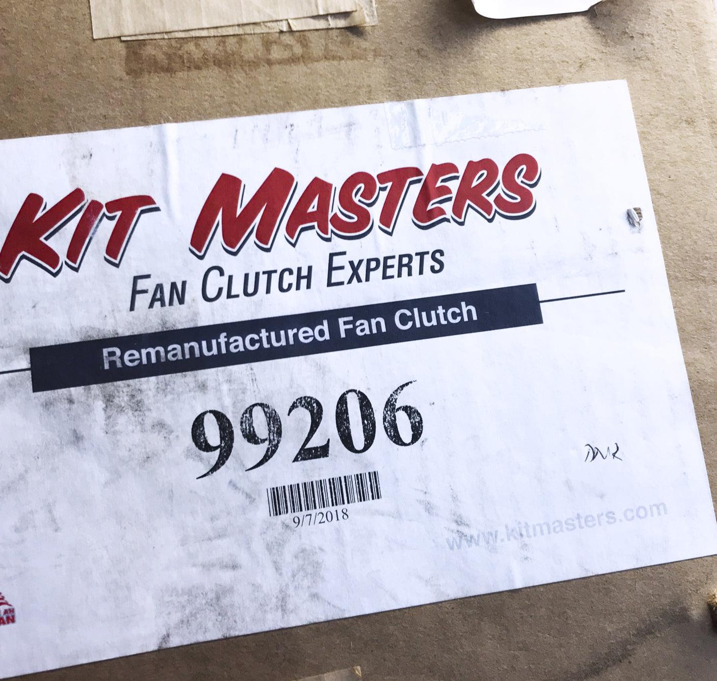 989206 Kit Master® Fan Clutch For Kenworth Cummins Isx - ADVANCED TRUCK PARTS