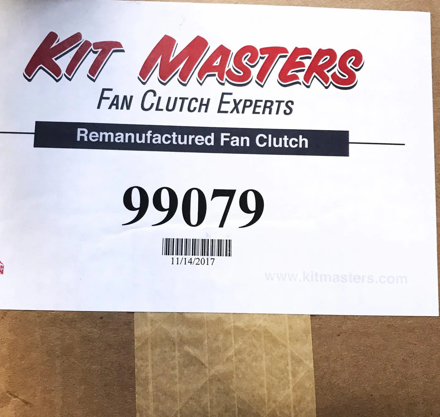 99079 Kit Masters Fan Clutch Cat Caterpillar