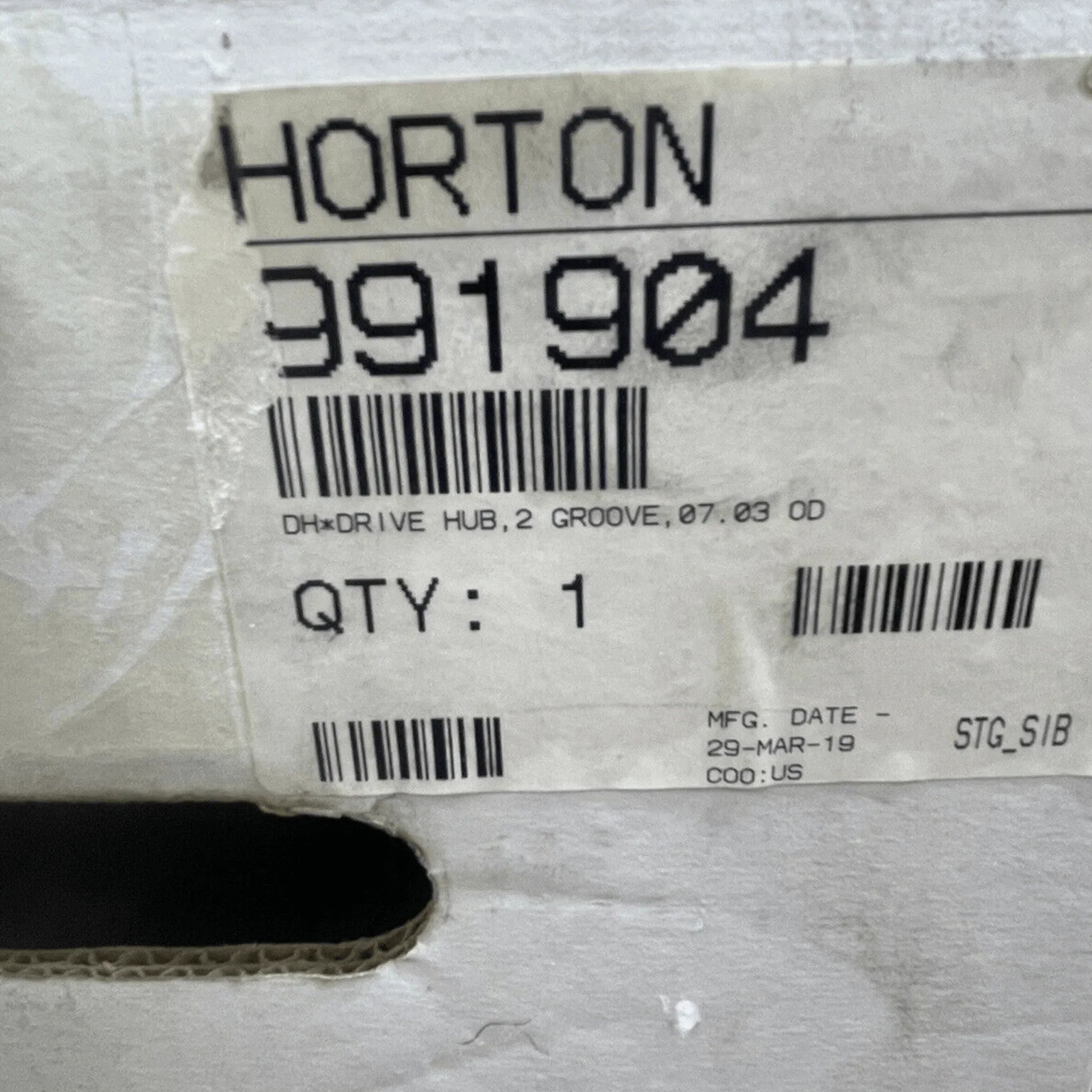 991904 Genuine Horton Engine Cooling Fan Drive