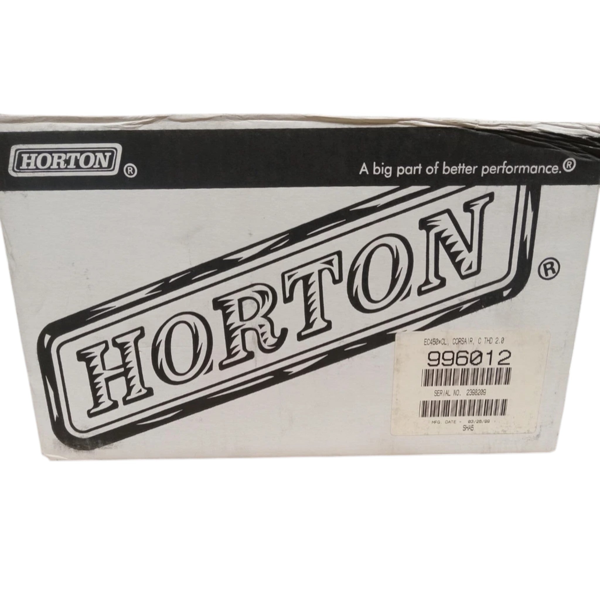 HOR 996012 Genuine Horton Fan Clutch Kit