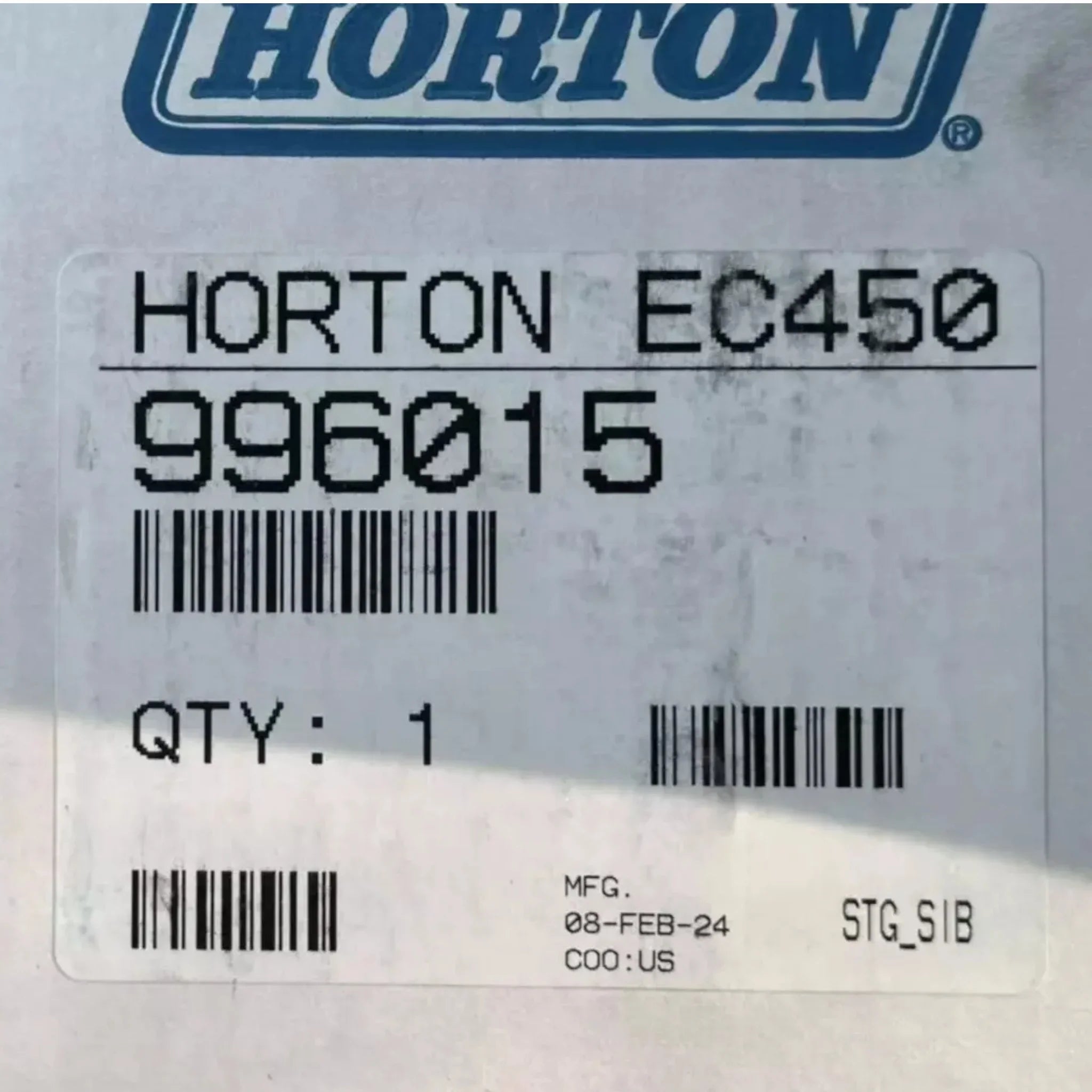 996015 Genuine Horton Fan Clutch