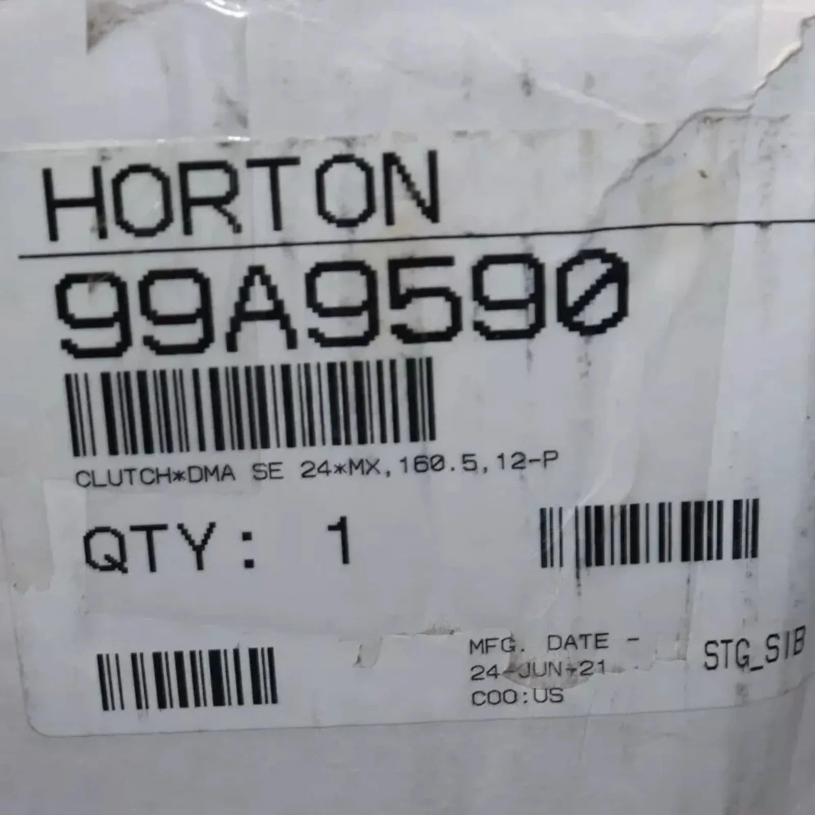 99A9590 Genuine Horton Fan Clutch