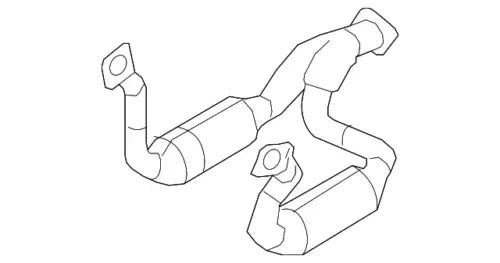 9C3Z-5F250-E Genuine Ford Catalytic Converter