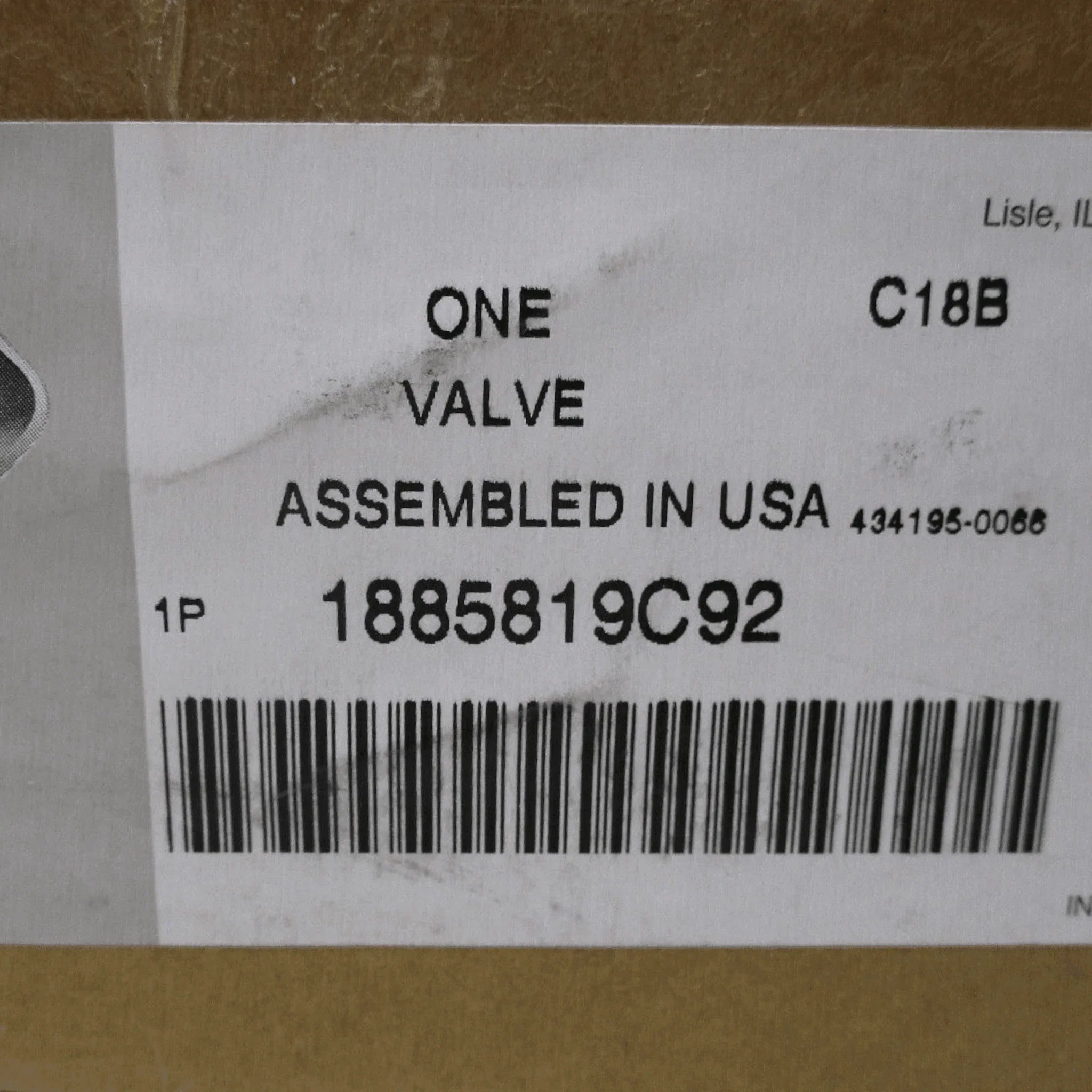 9LZ9D475A Genuine International EGR Exhaust Gas Recirculation Valve