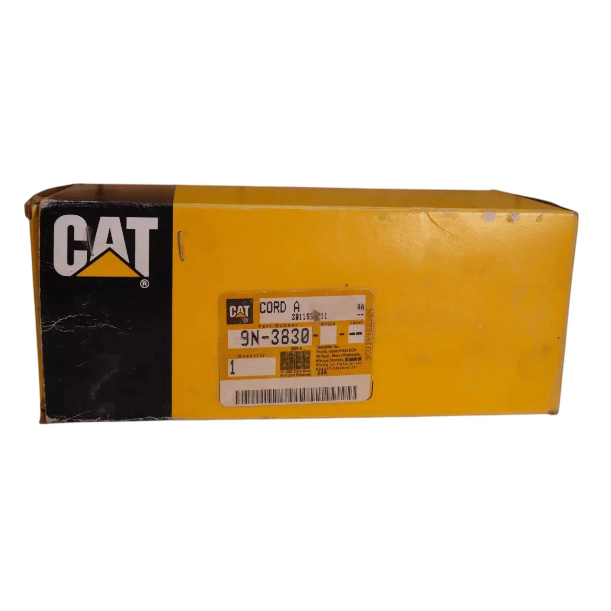 CA9N3830 Genuine Cat Wires Heater Cord