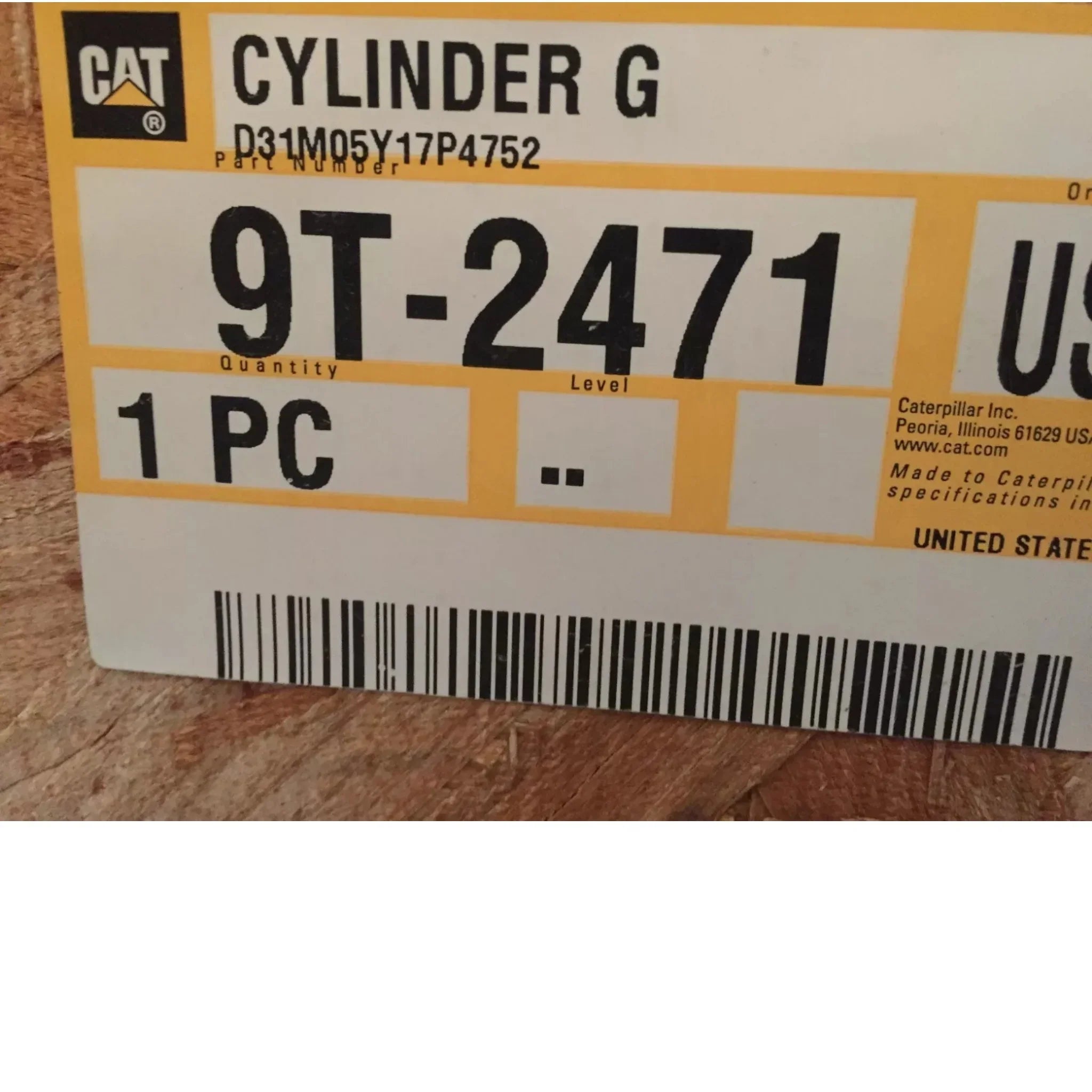 9T2471 CAT Cylinder G