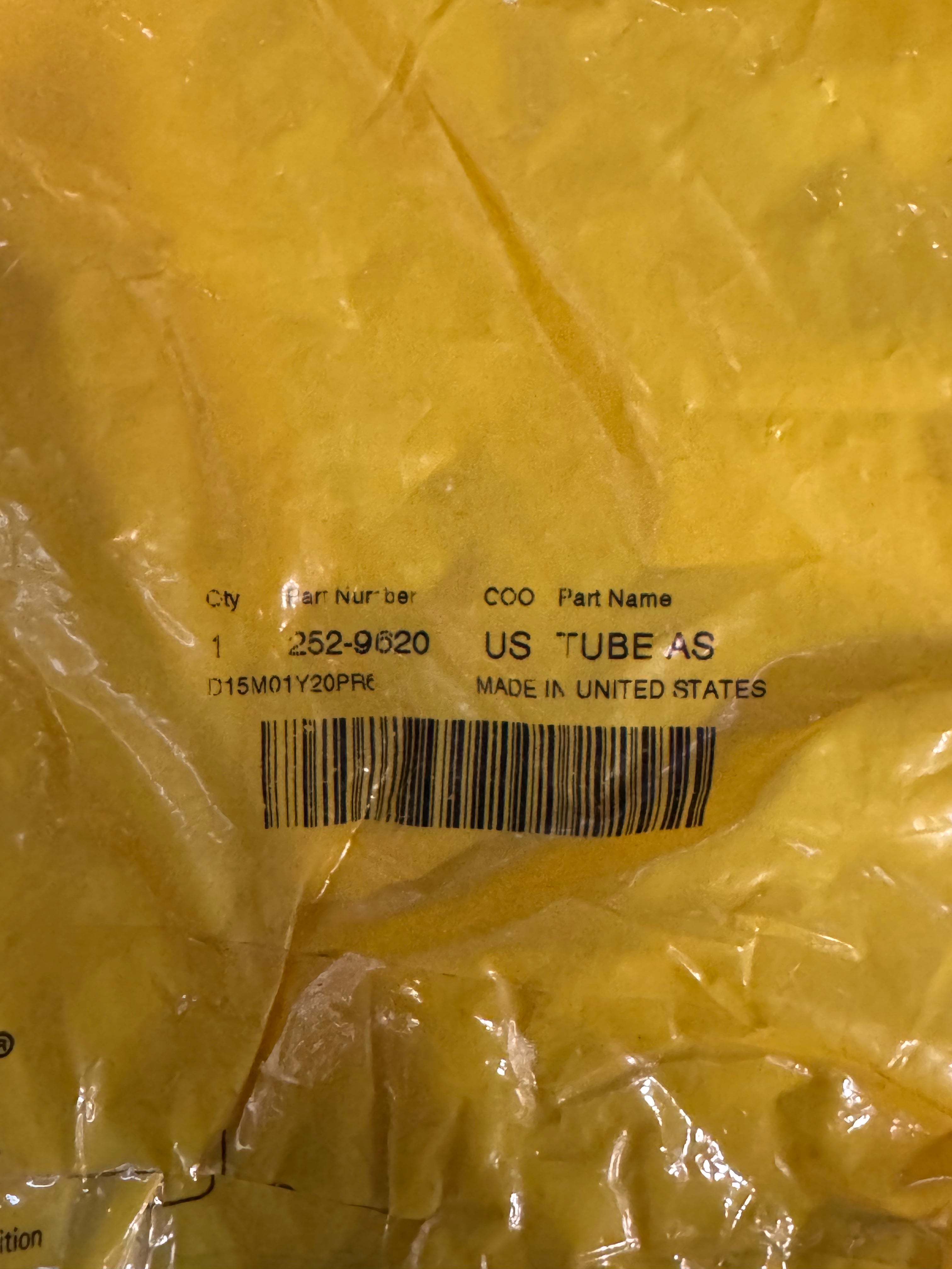 252-9620 Genuine CAT Steel Tube Assembly