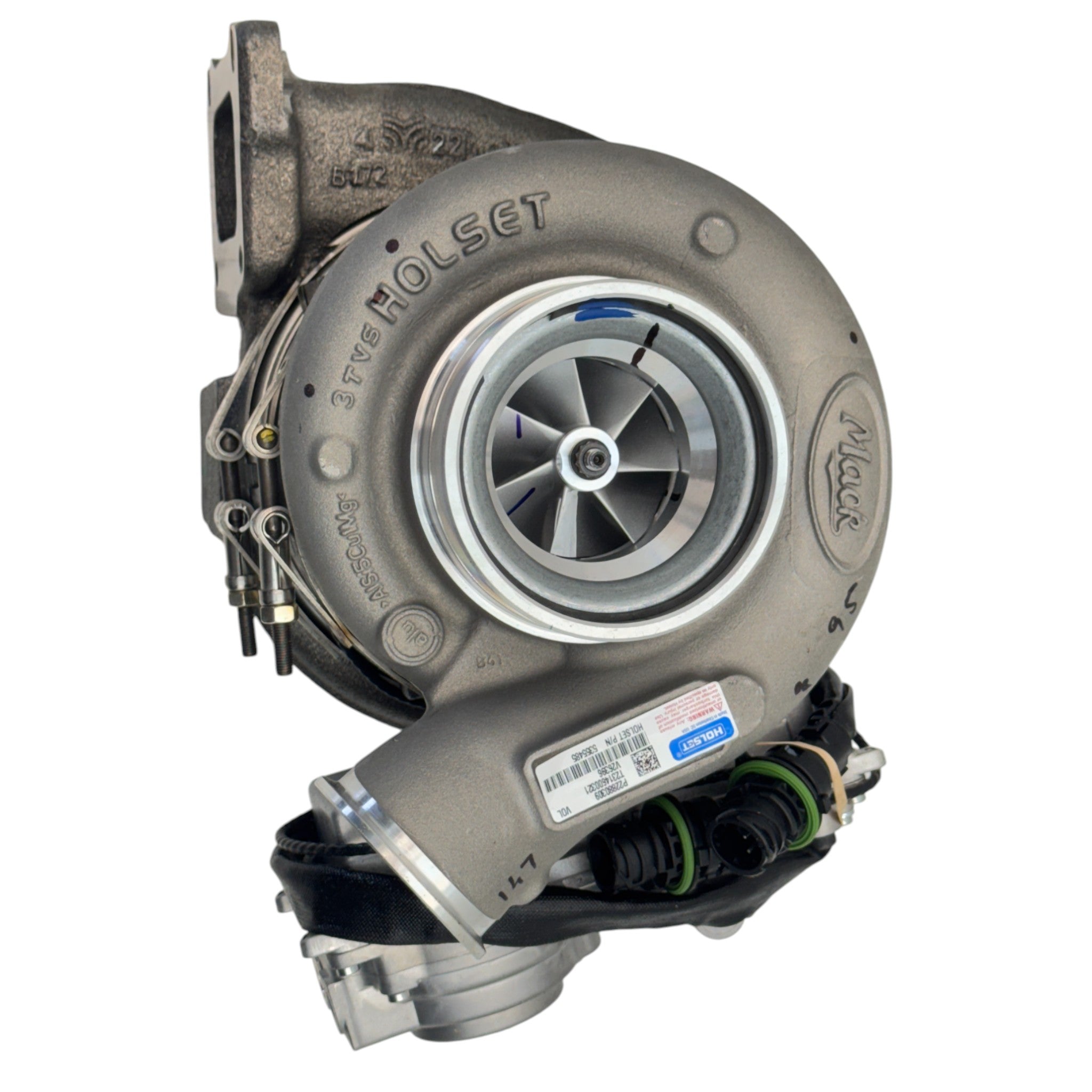 5355485 Genuine Volvo Turbocharger He400Vg With Actuator For Mp8 13.0L D13 13.0