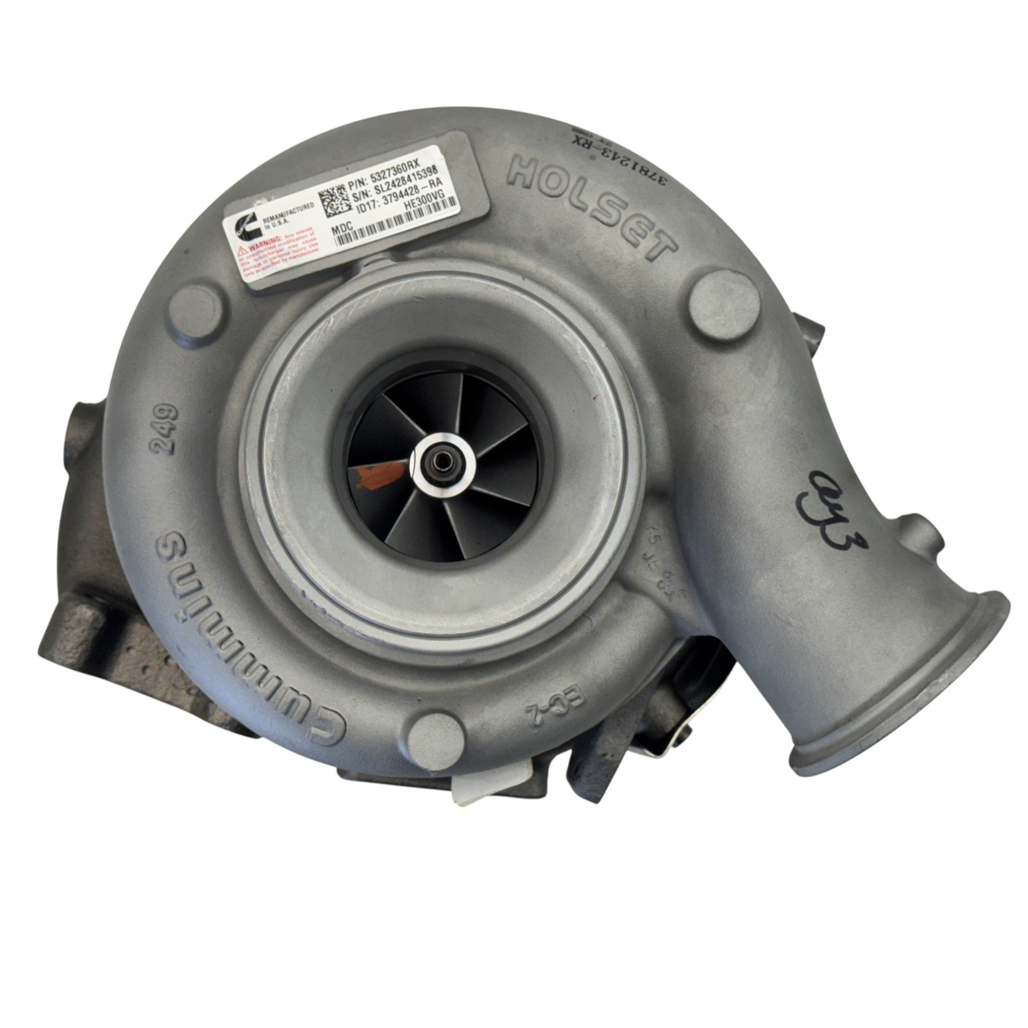 5327360RX Genuine Cummins Turbocharger HE300VG