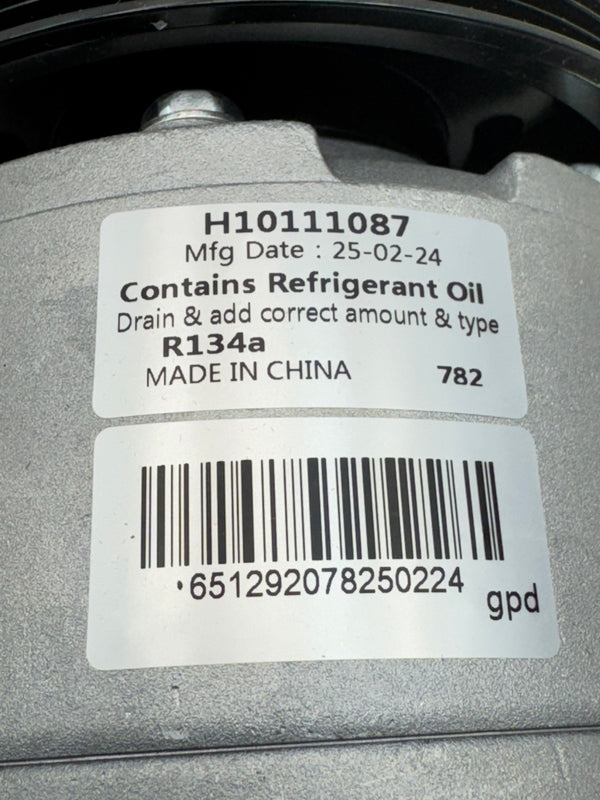 6512920 Global Parts Distributors A/C Compressor 12V