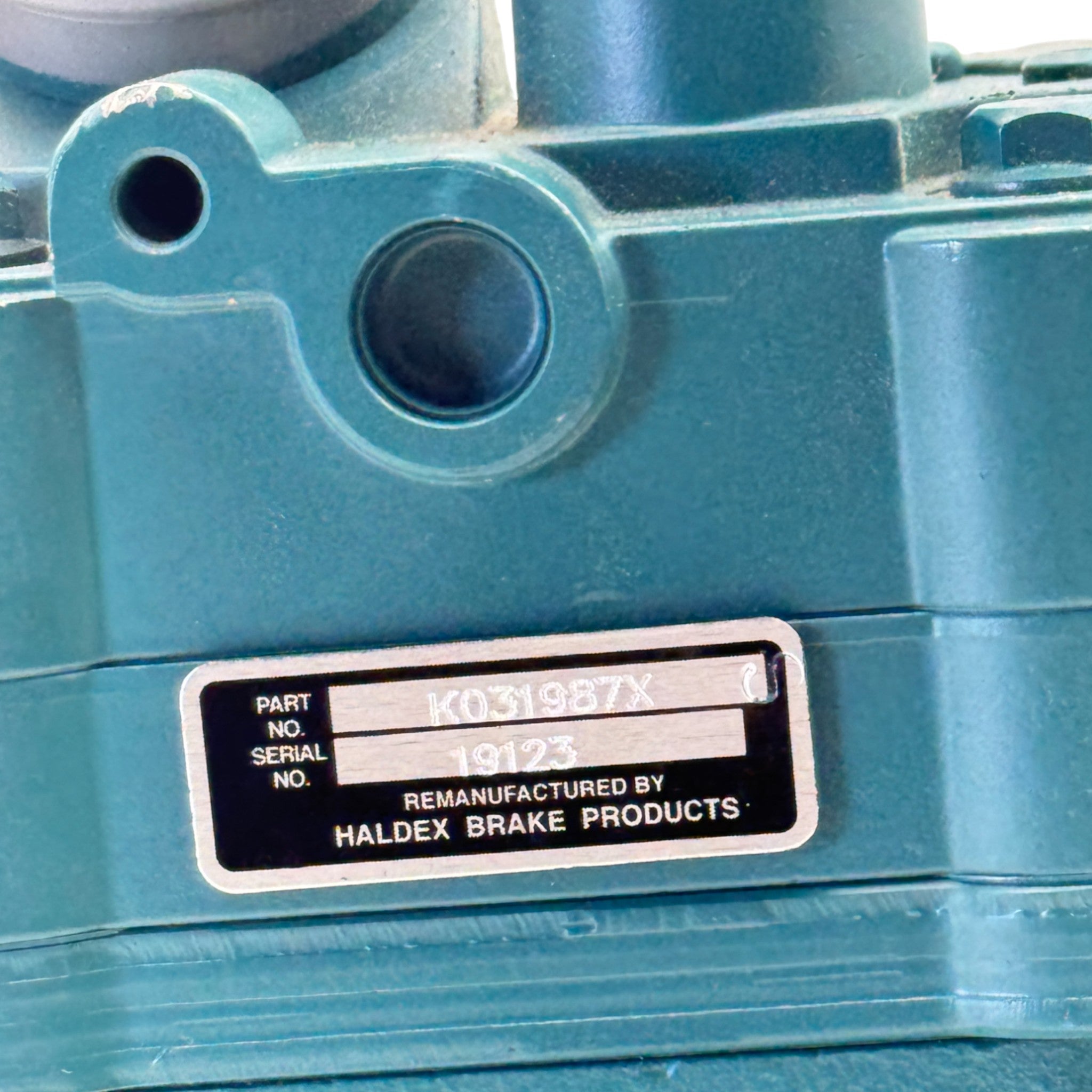 HDX K031987X Genuine Haldex Air Brake Compressor