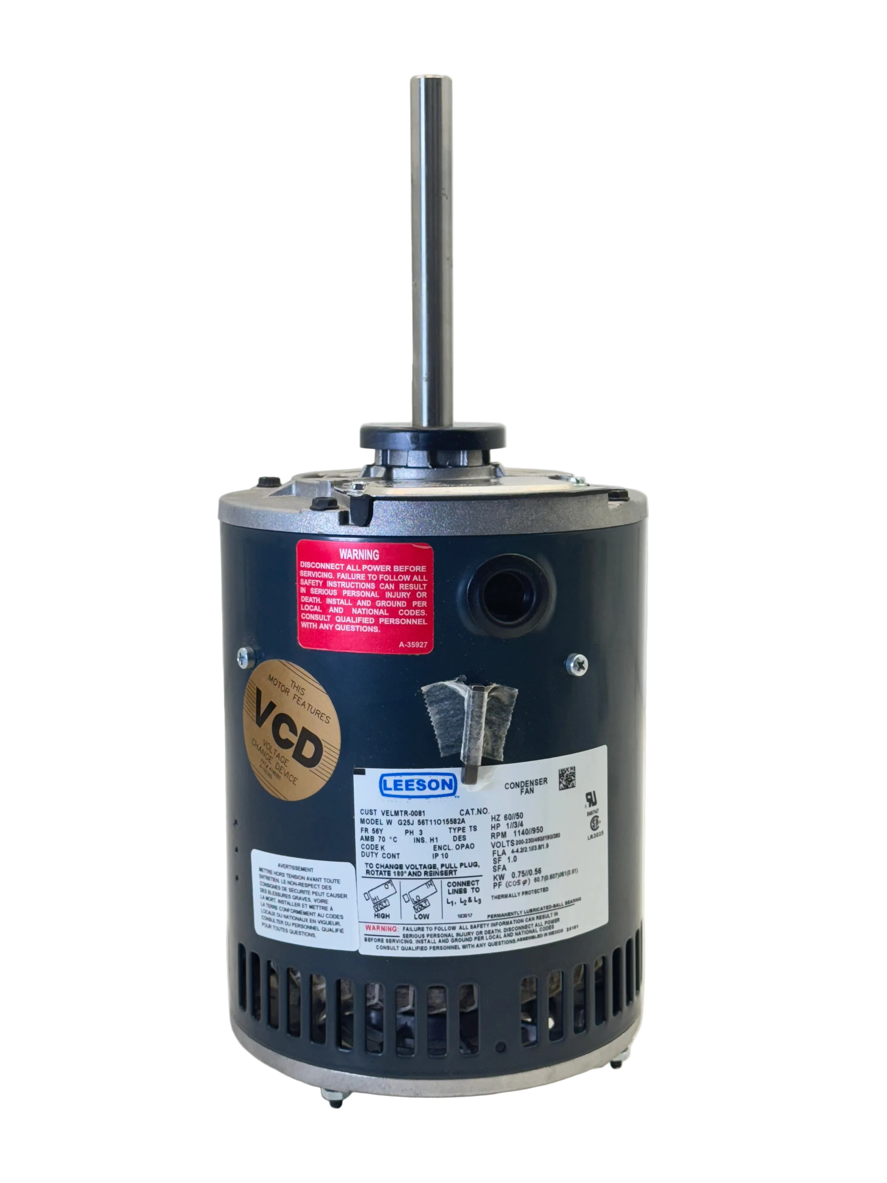 Marathon 56T11O15582A Condenser Fan Motor