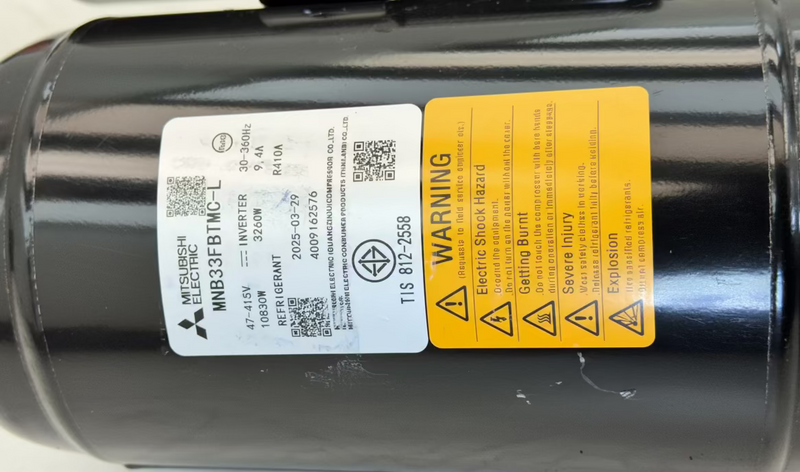 MNB33FBTMC-L Mitsubishi Inverter-Driven Twin Rotary Compressor