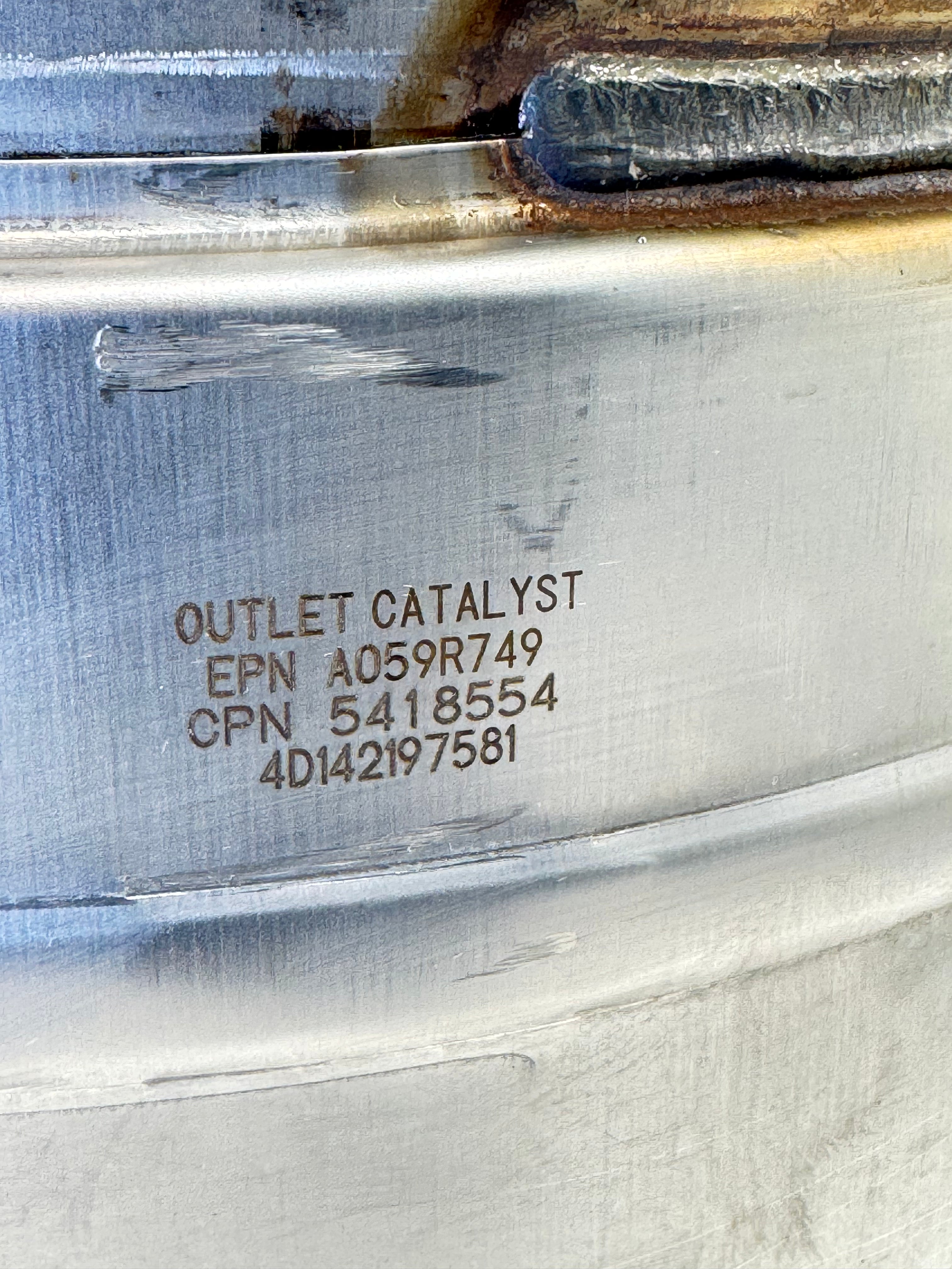 5418537 Genuine Cummins Outlet Catalyst Module