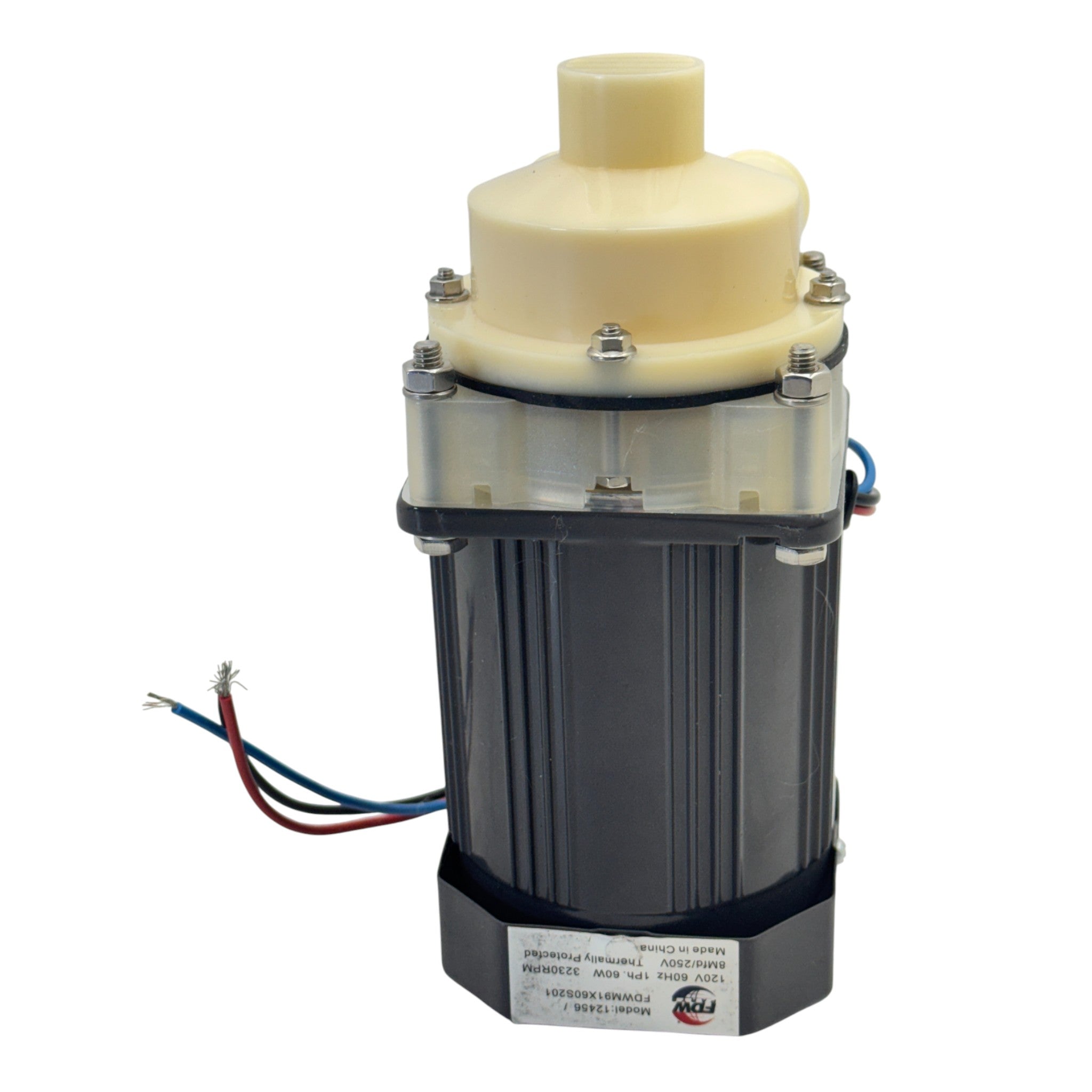 M91X60S201 FDW Water Pump Motor 120V