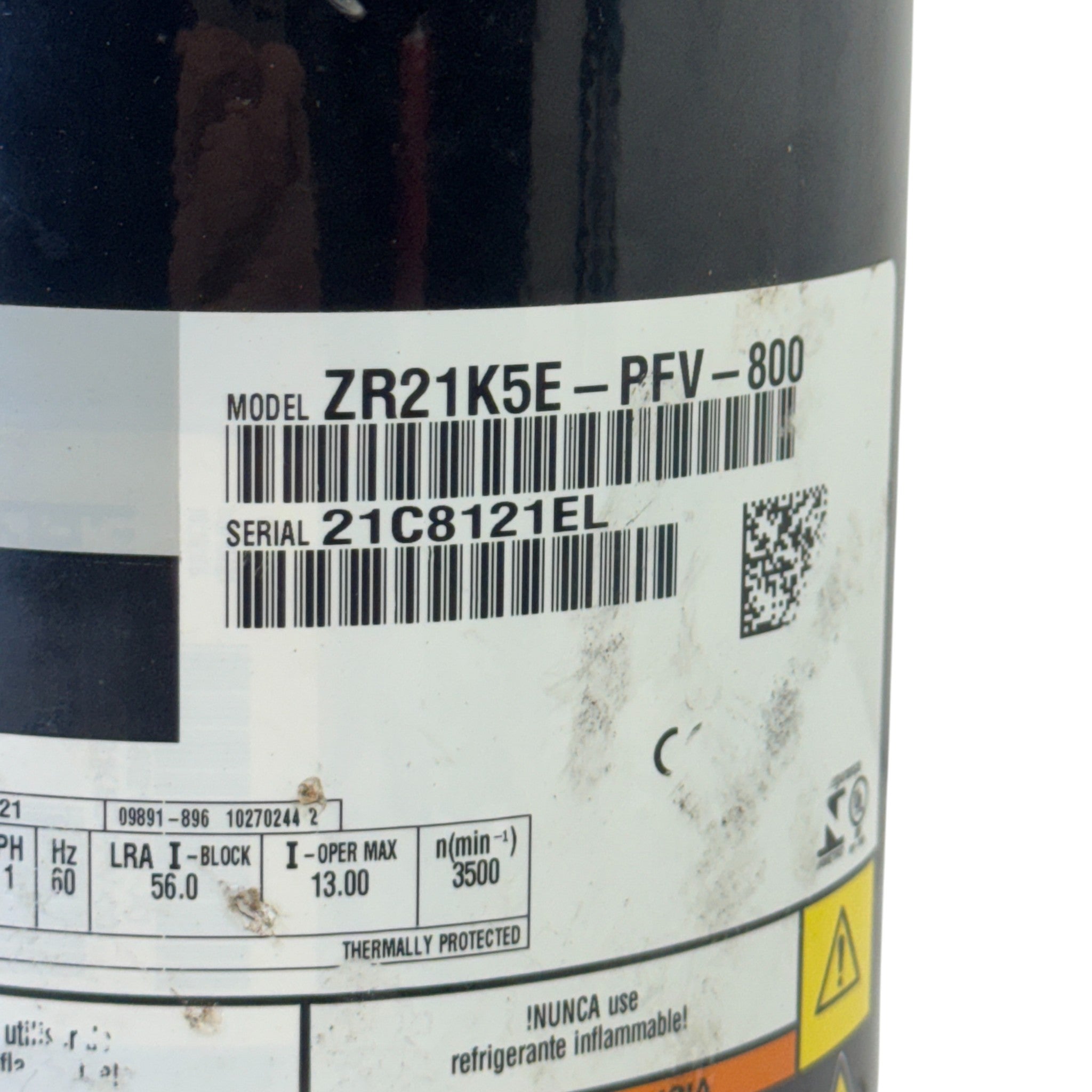 ZR21K5EPFV800 Genuine Copeland Scroll Compressor