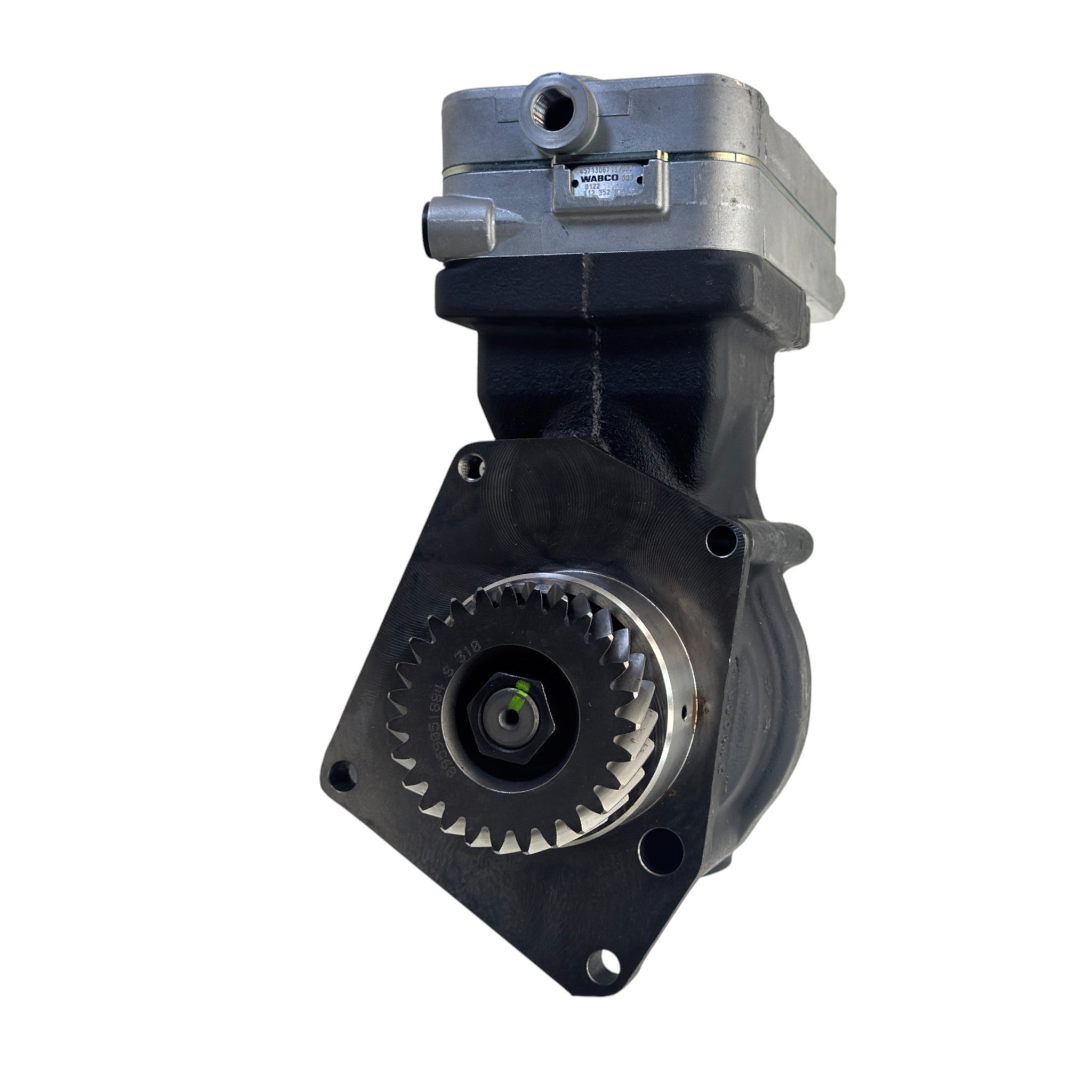 4123520260 Genuine Wabco Single-Cylinder compressor 352 cc Flange Mounted